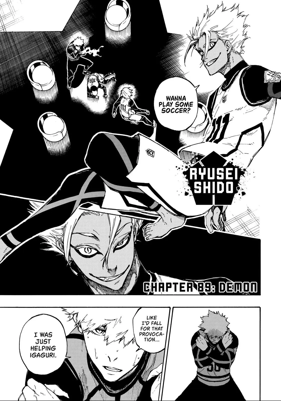B Lock Manga, chapter 89, page 1