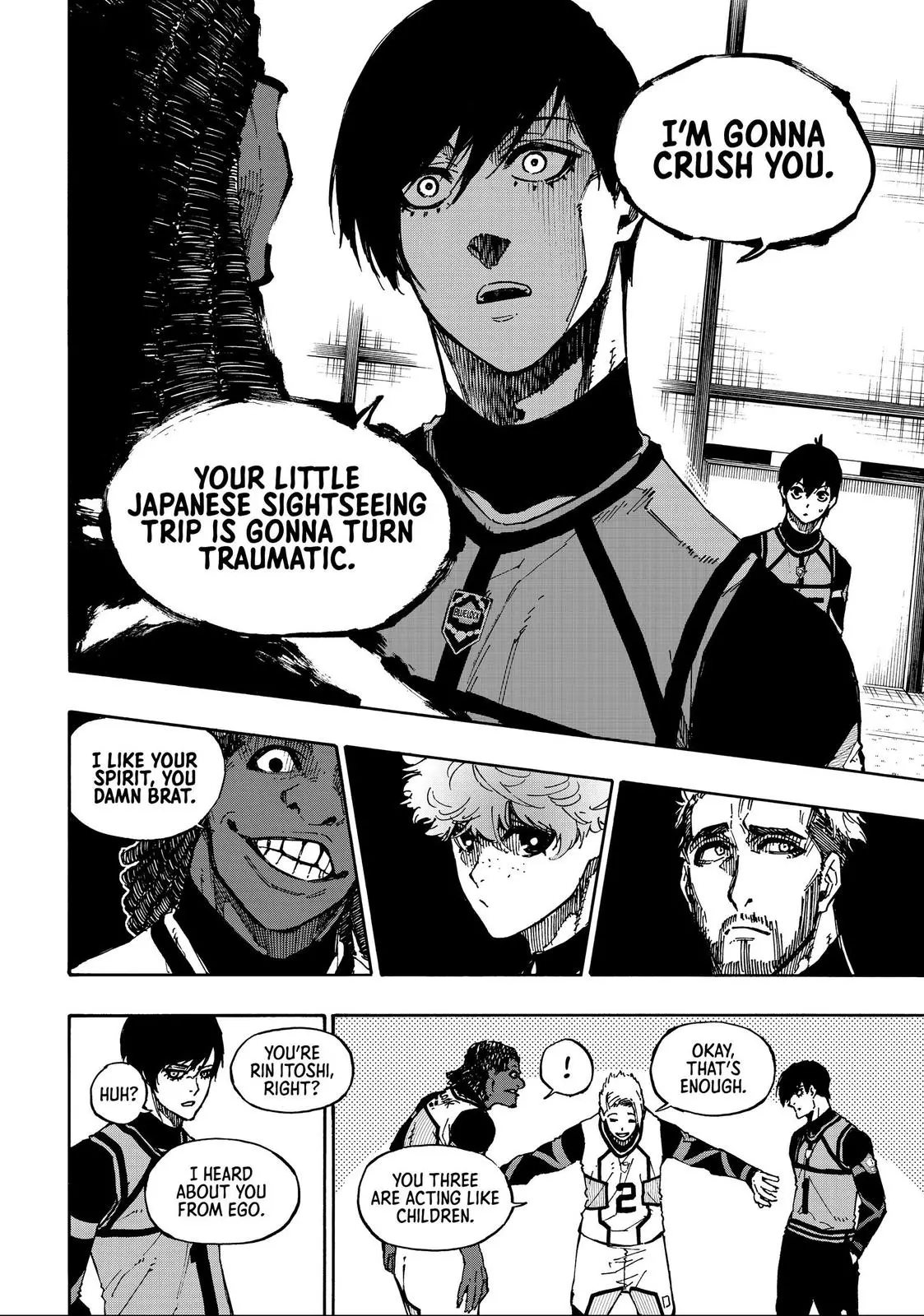 B Lock Manga, chapter 90, page 8