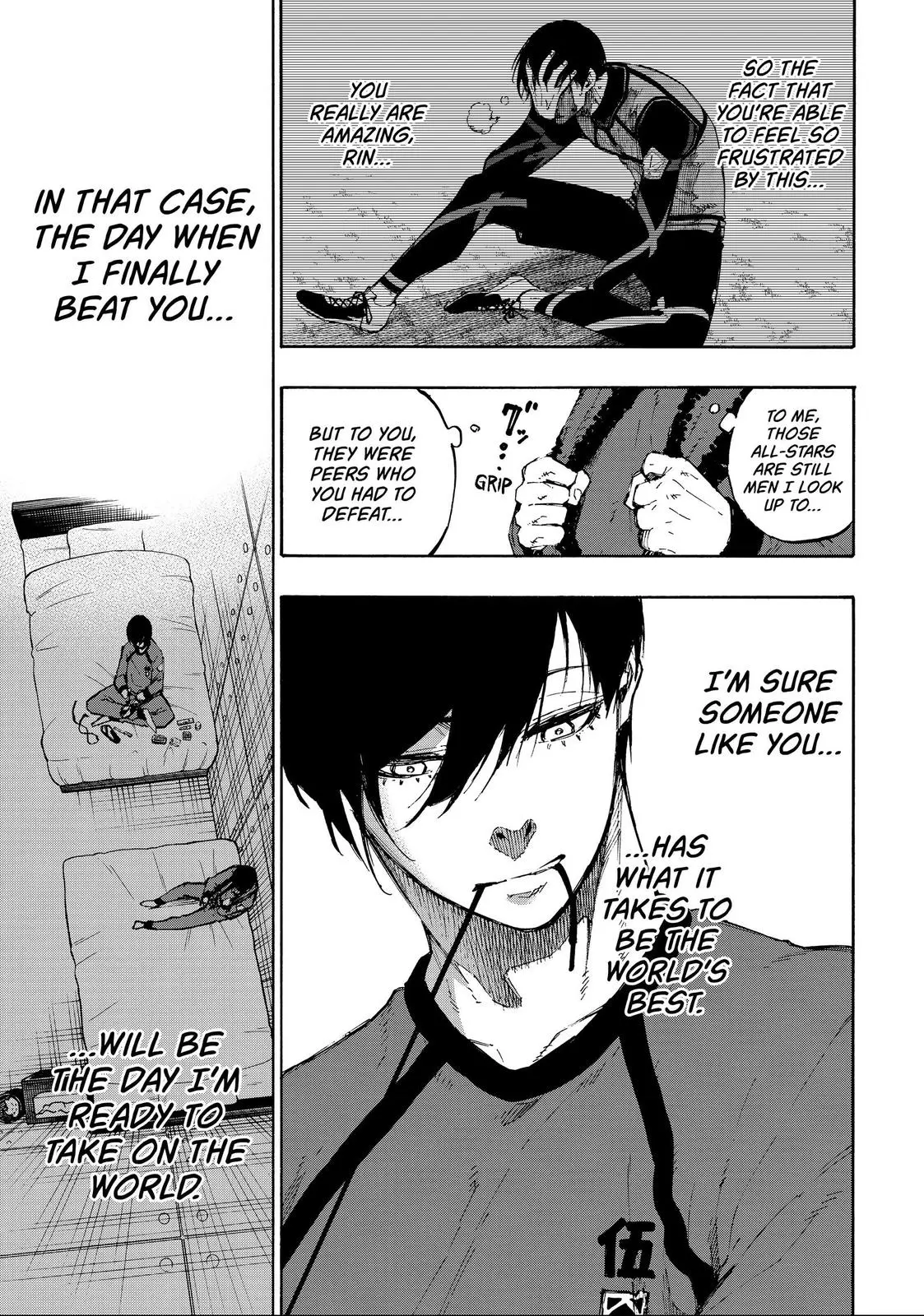 B Lock Manga, chapter 92, page 19
