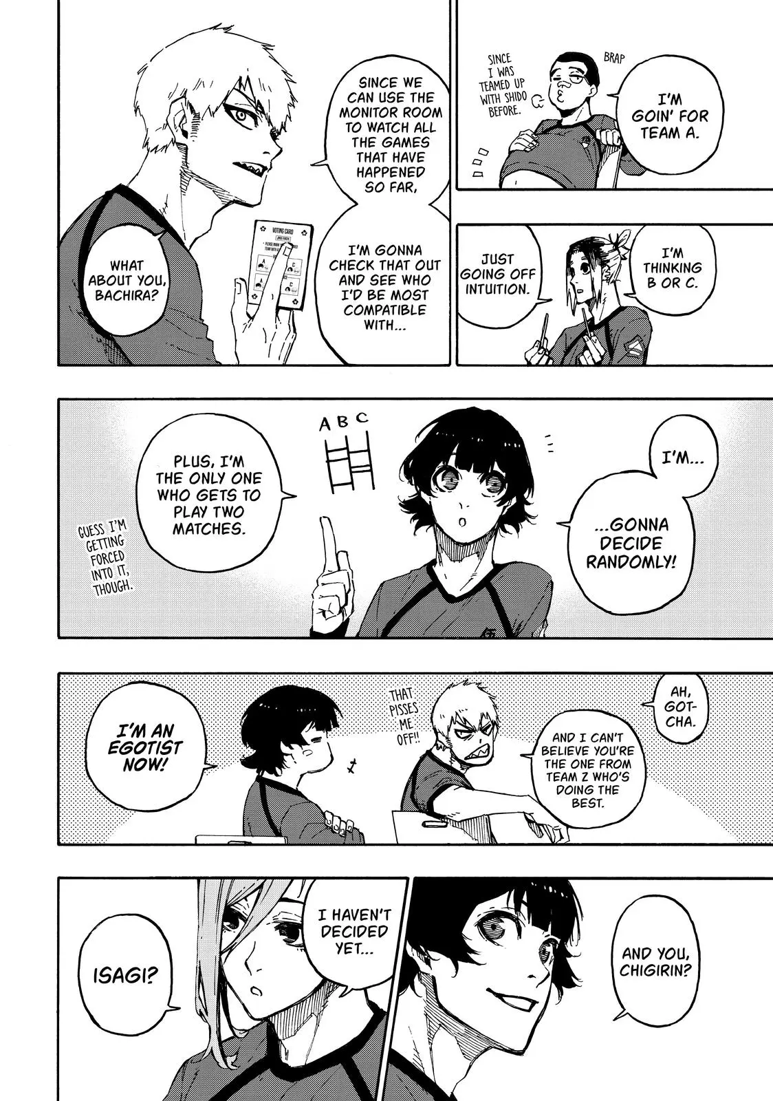 B Lock Manga, chapter 96, page 4