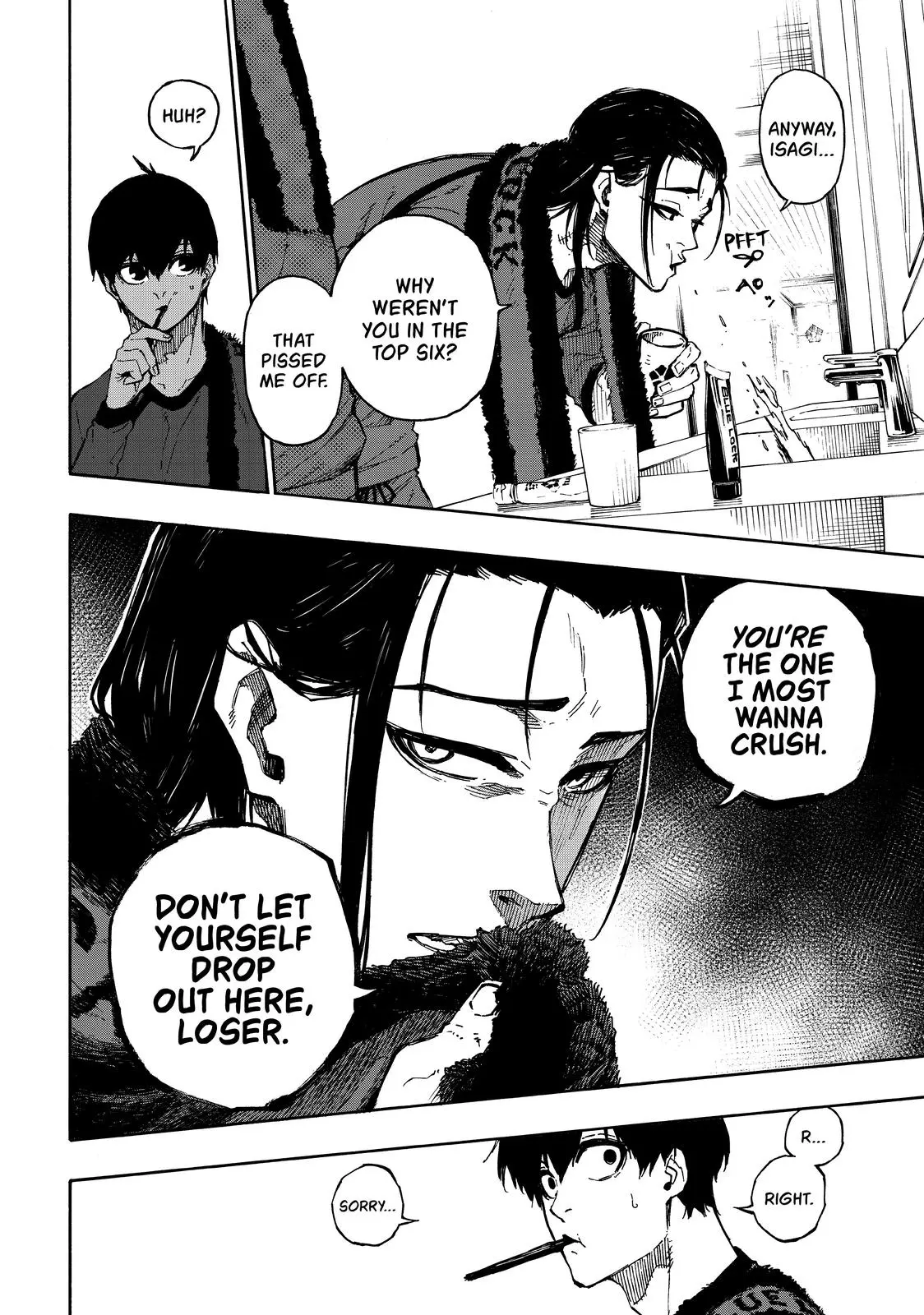 B Lock Manga, chapter 96, page 8