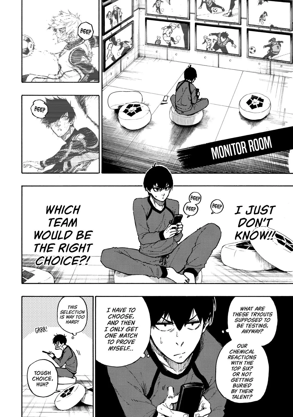 B Lock Manga, chapter 96, page 14