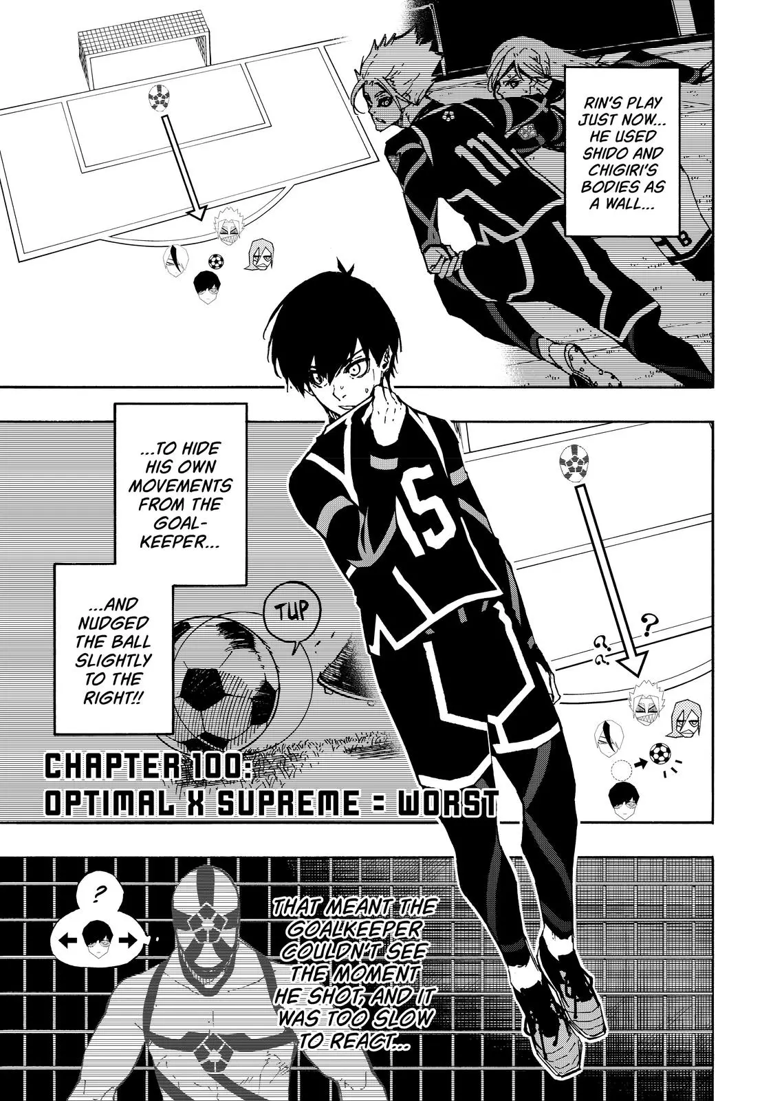 B Lock Manga, chapter 100, page 1