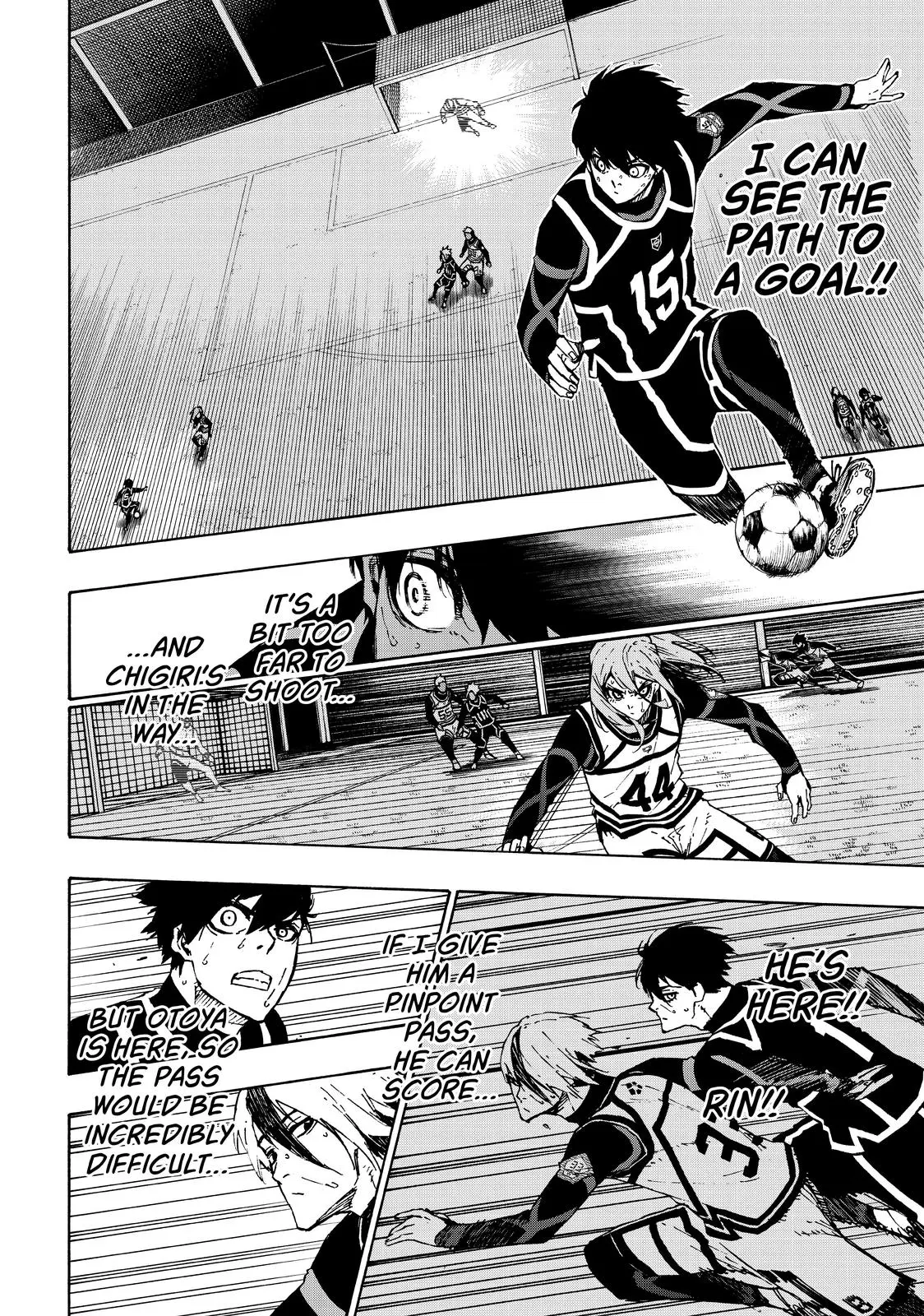B Lock Manga, chapter 101, page 9