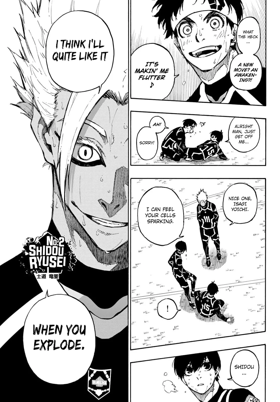 B Lock Manga, chapter 104, page 4