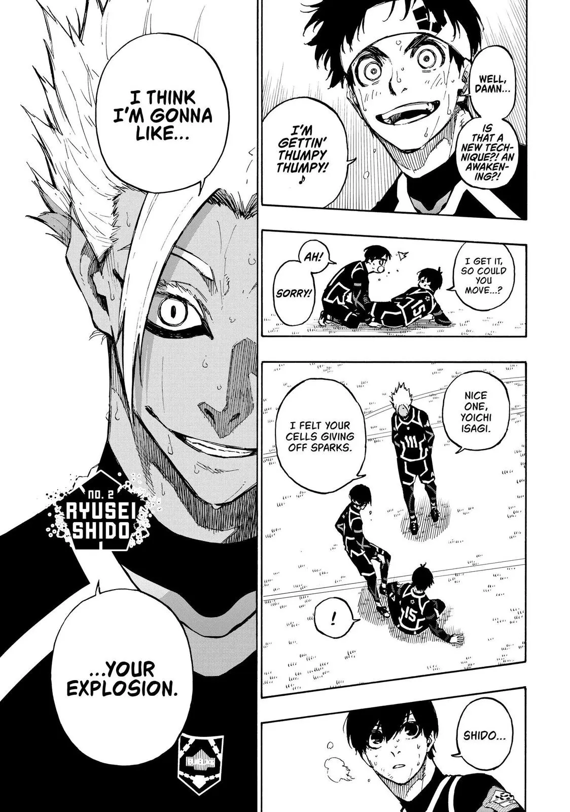 B Lock Manga, chapter 104, page 9
