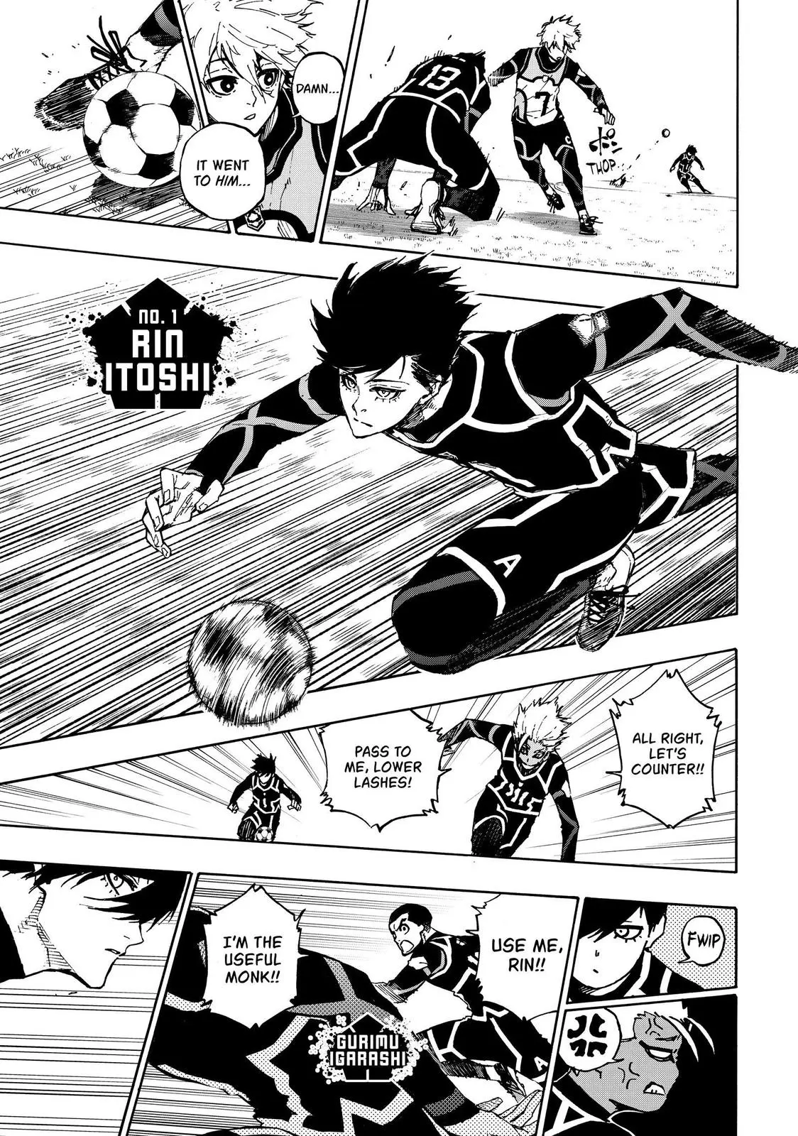 B Lock Manga, chapter 105, page 5