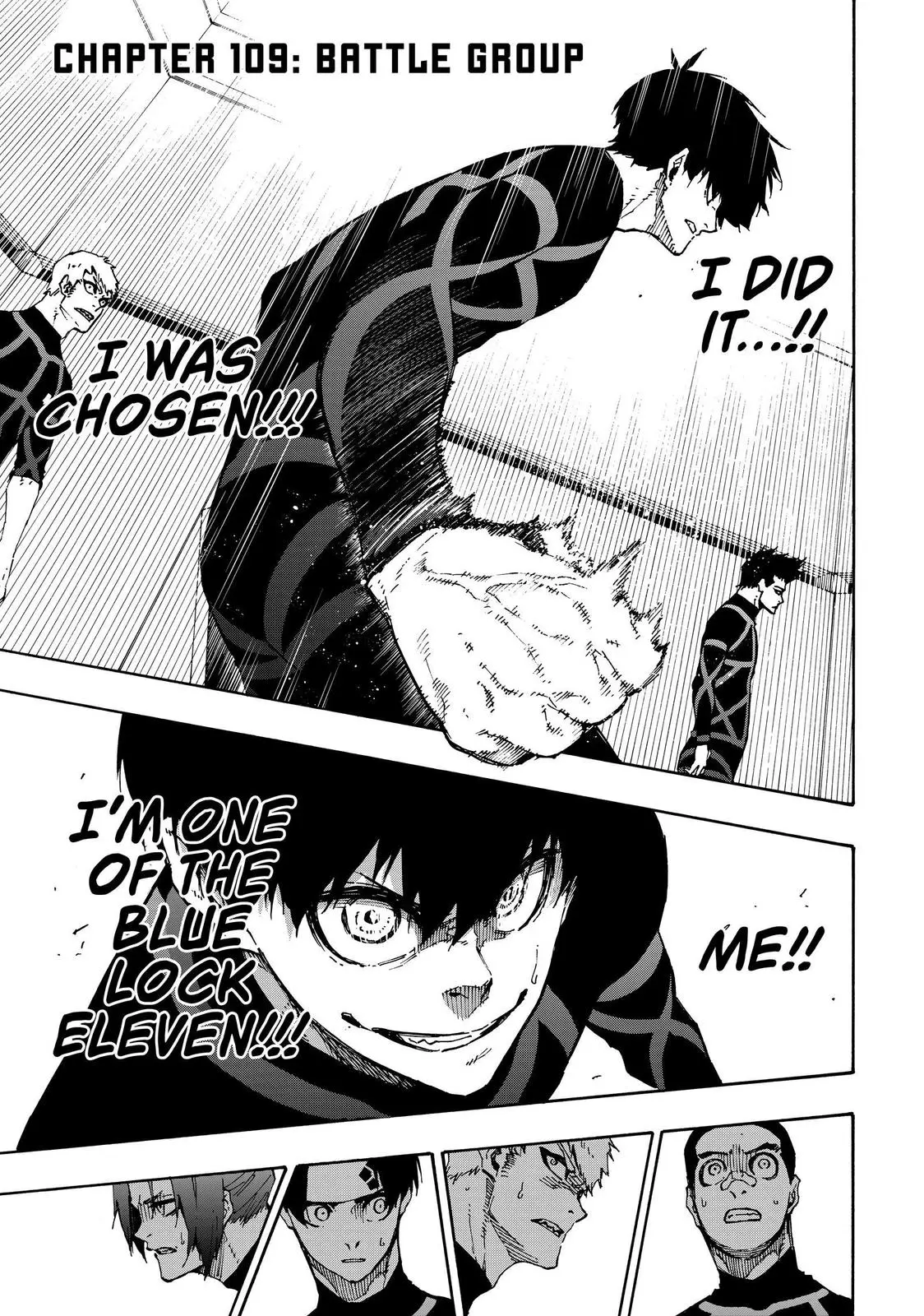 B Lock Manga, chapter 109, page 1