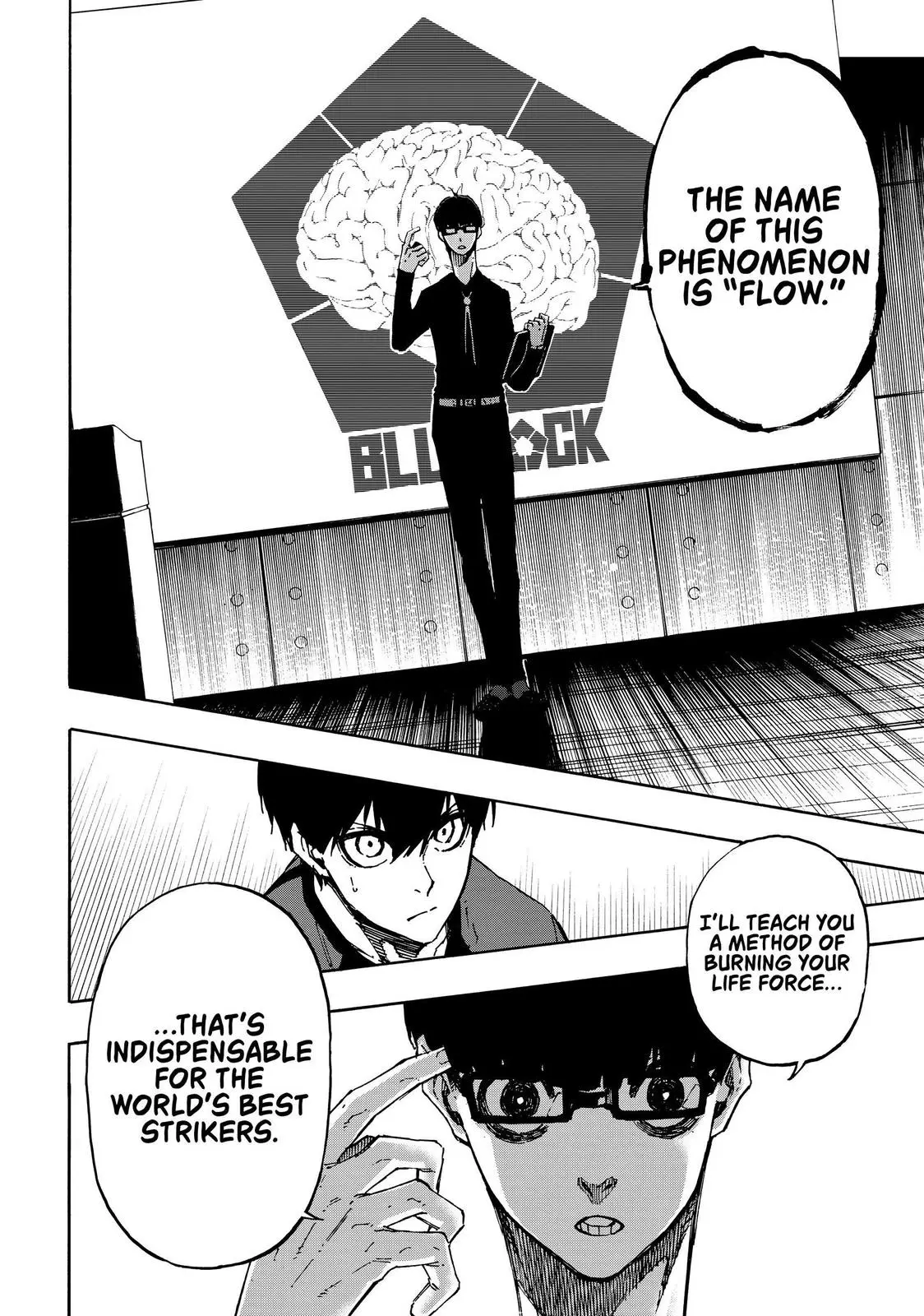 B Lock Manga, chapter 110, page 19