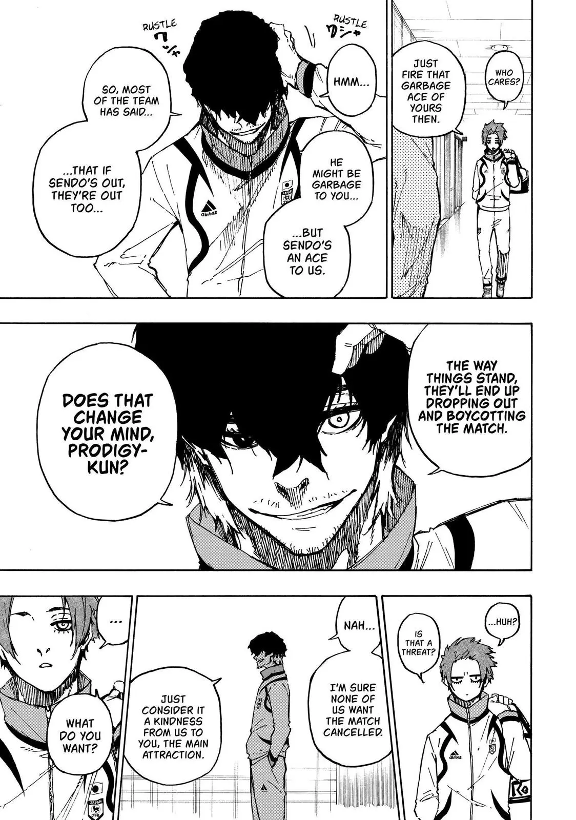 B Lock Manga, chapter 111, page 17