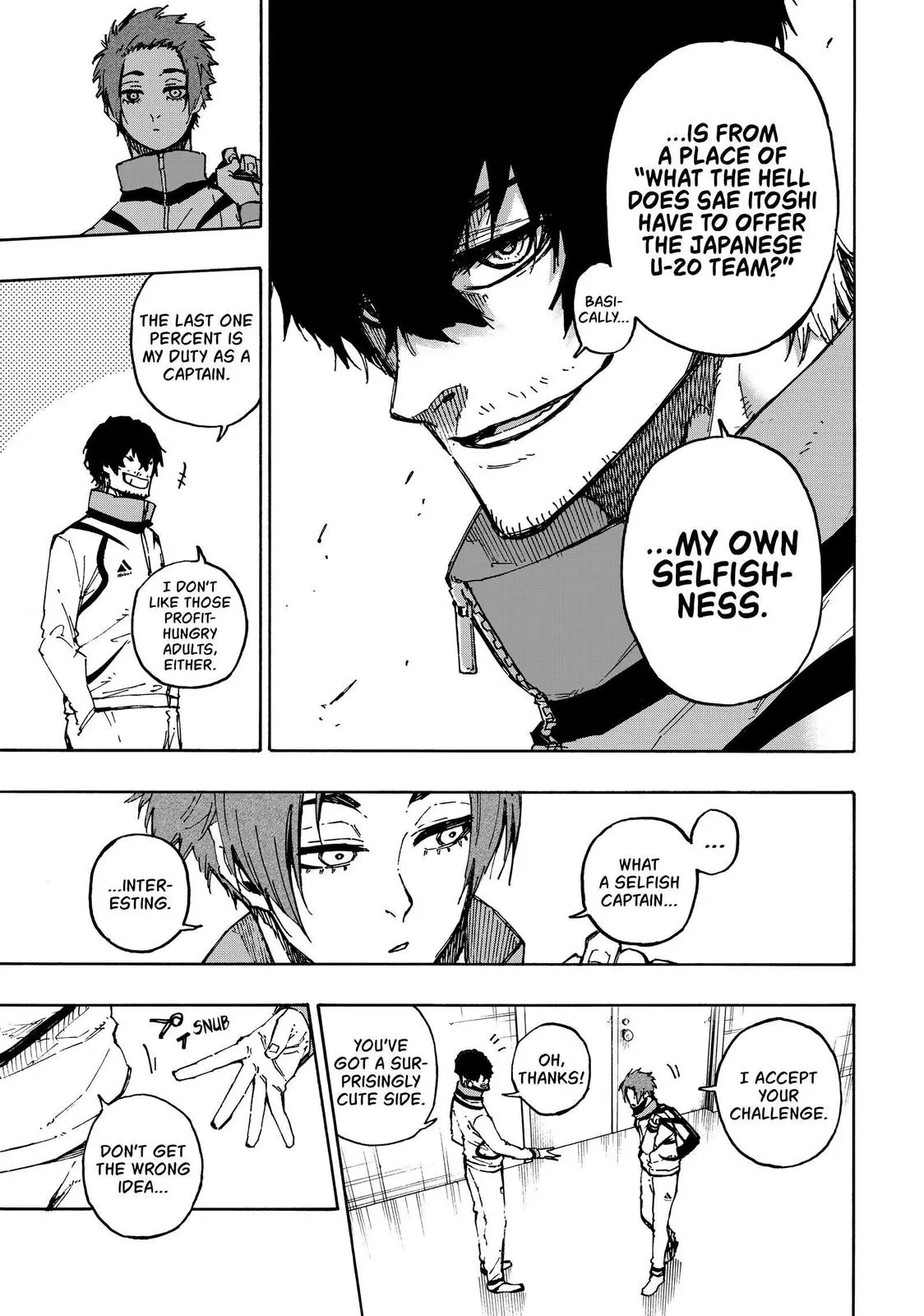 B Lock Manga, chapter 111, page 19