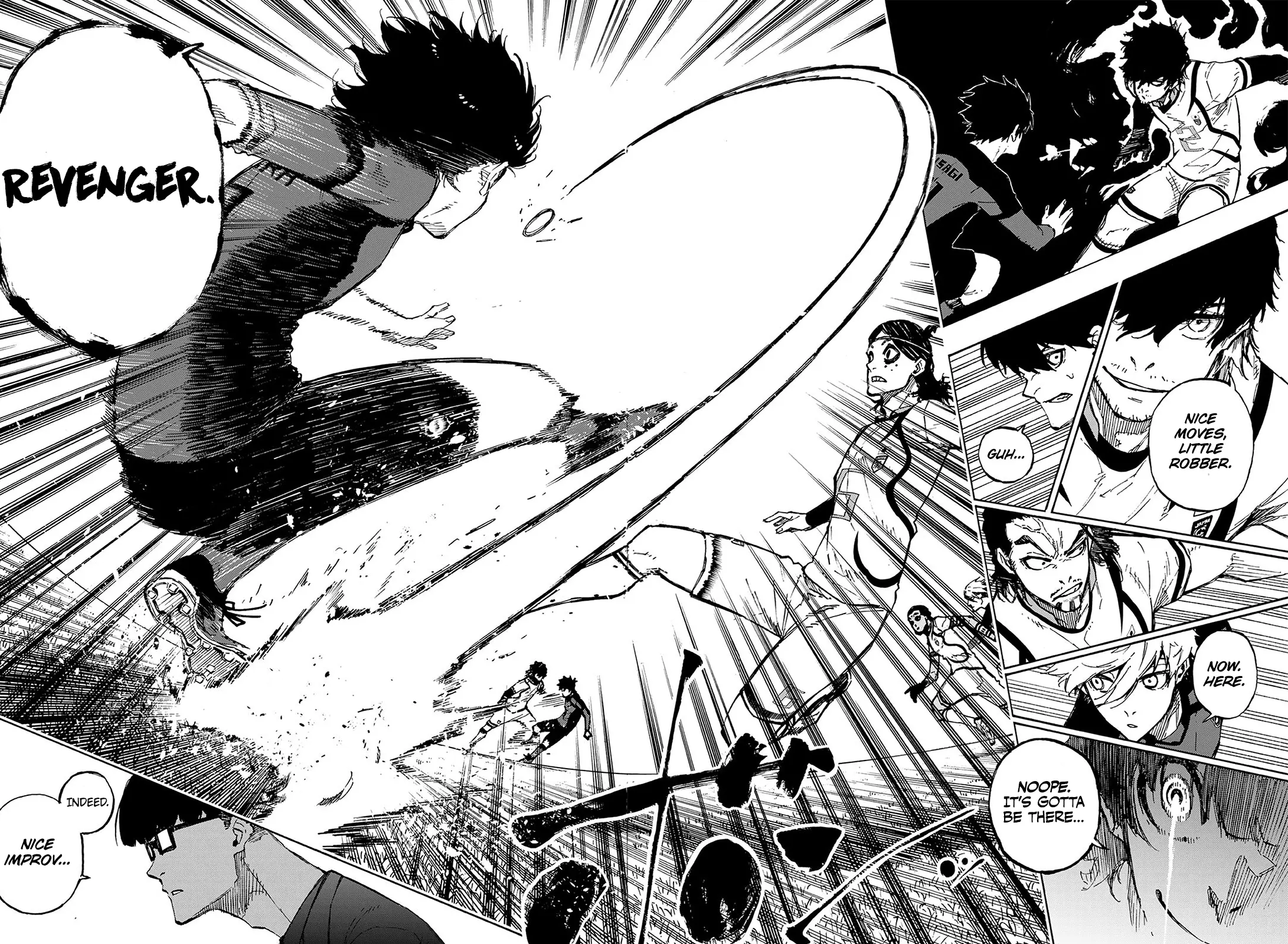 B Lock Manga, chapter 116, page 19
