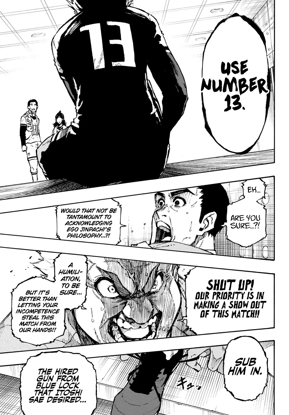 B Lock Manga, chapter 122, page 18