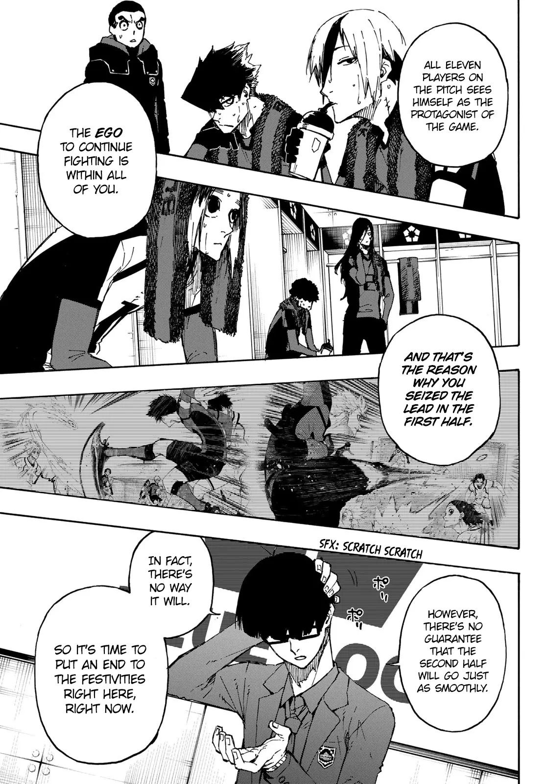 B Lock Manga, chapter 123, page 8
