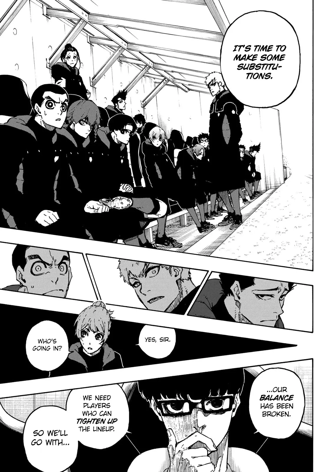 B Lock Manga, chapter 128, page 11