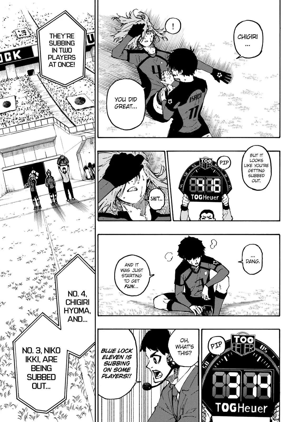 B Lock Manga, chapter 128, page 13