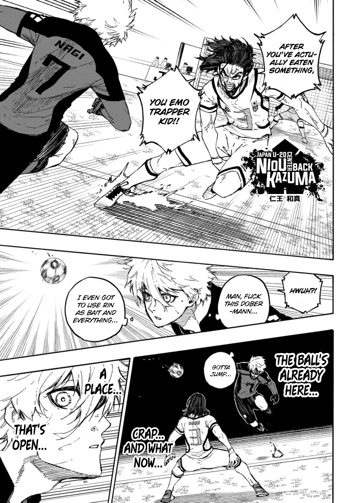 B Lock Manga, chapter 129, page 10