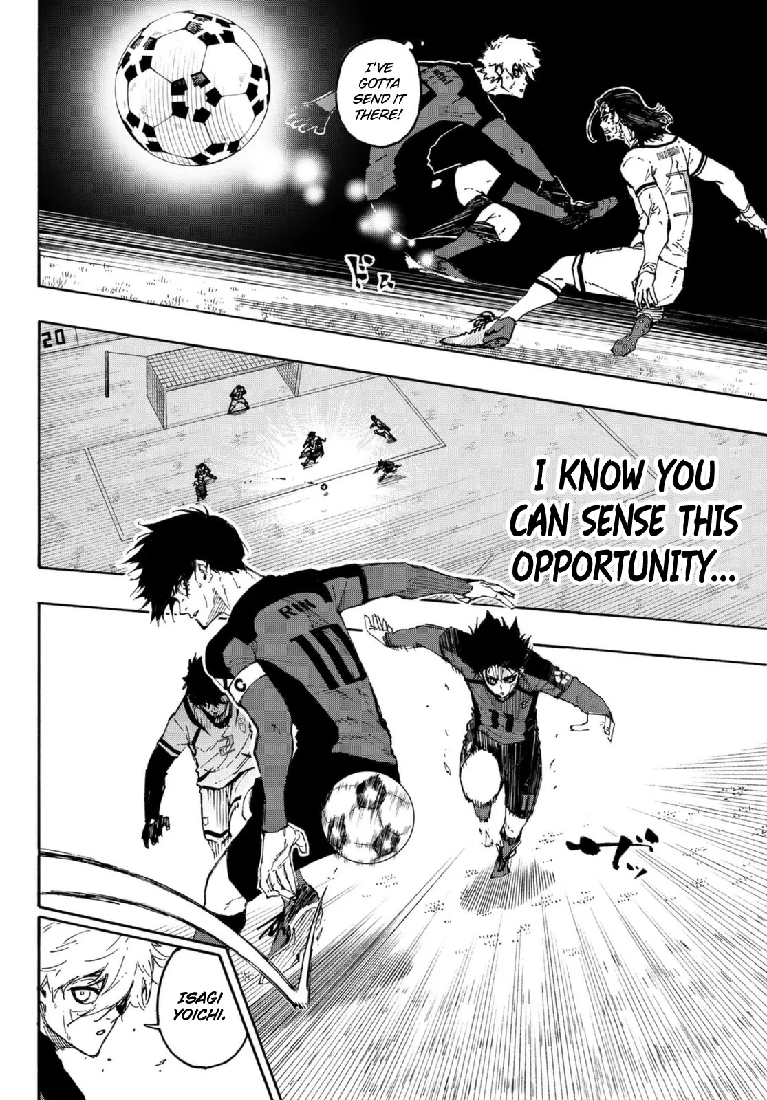 B Lock Manga, chapter 129, page 11