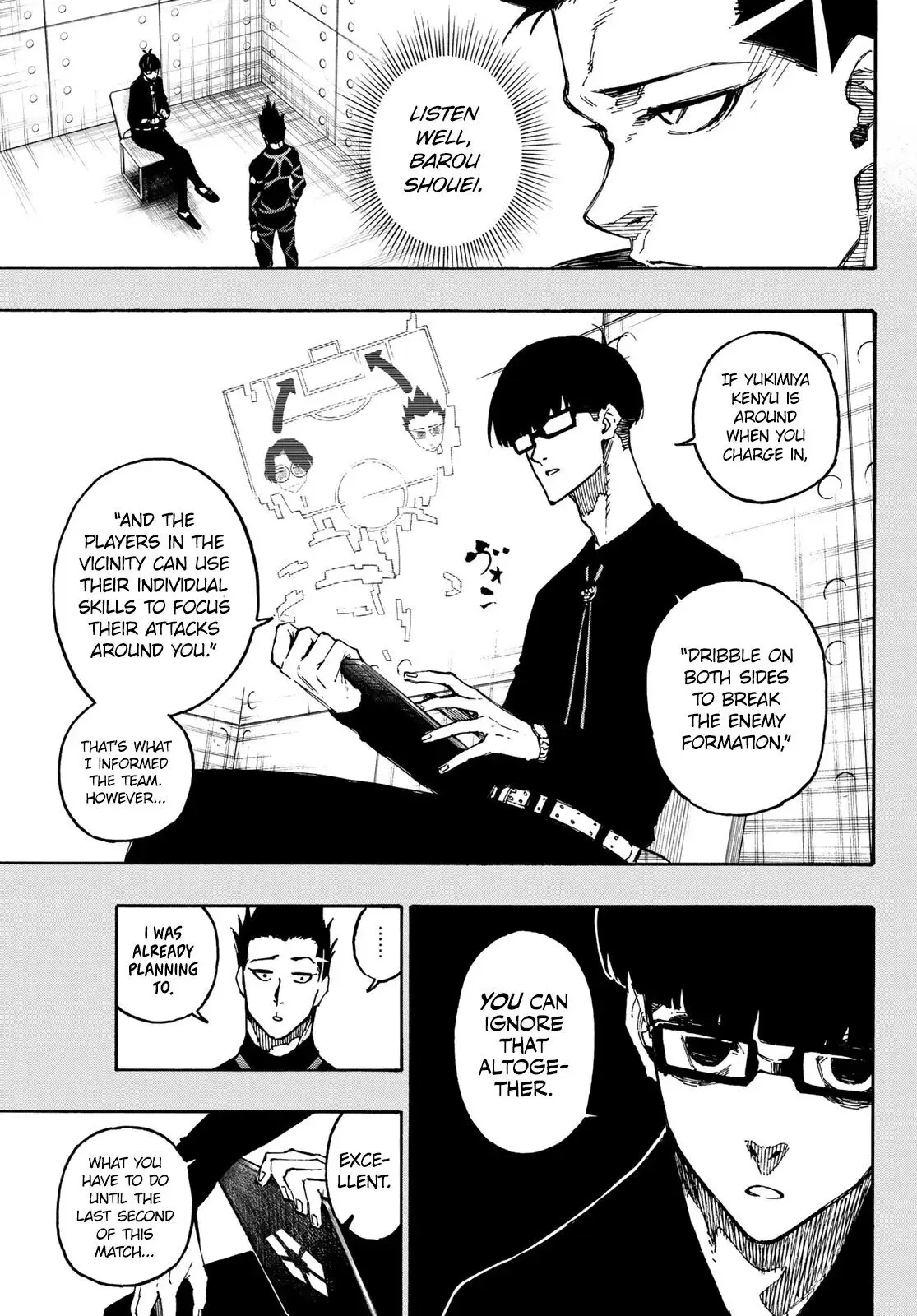 B Lock Manga, chapter 132, page 11