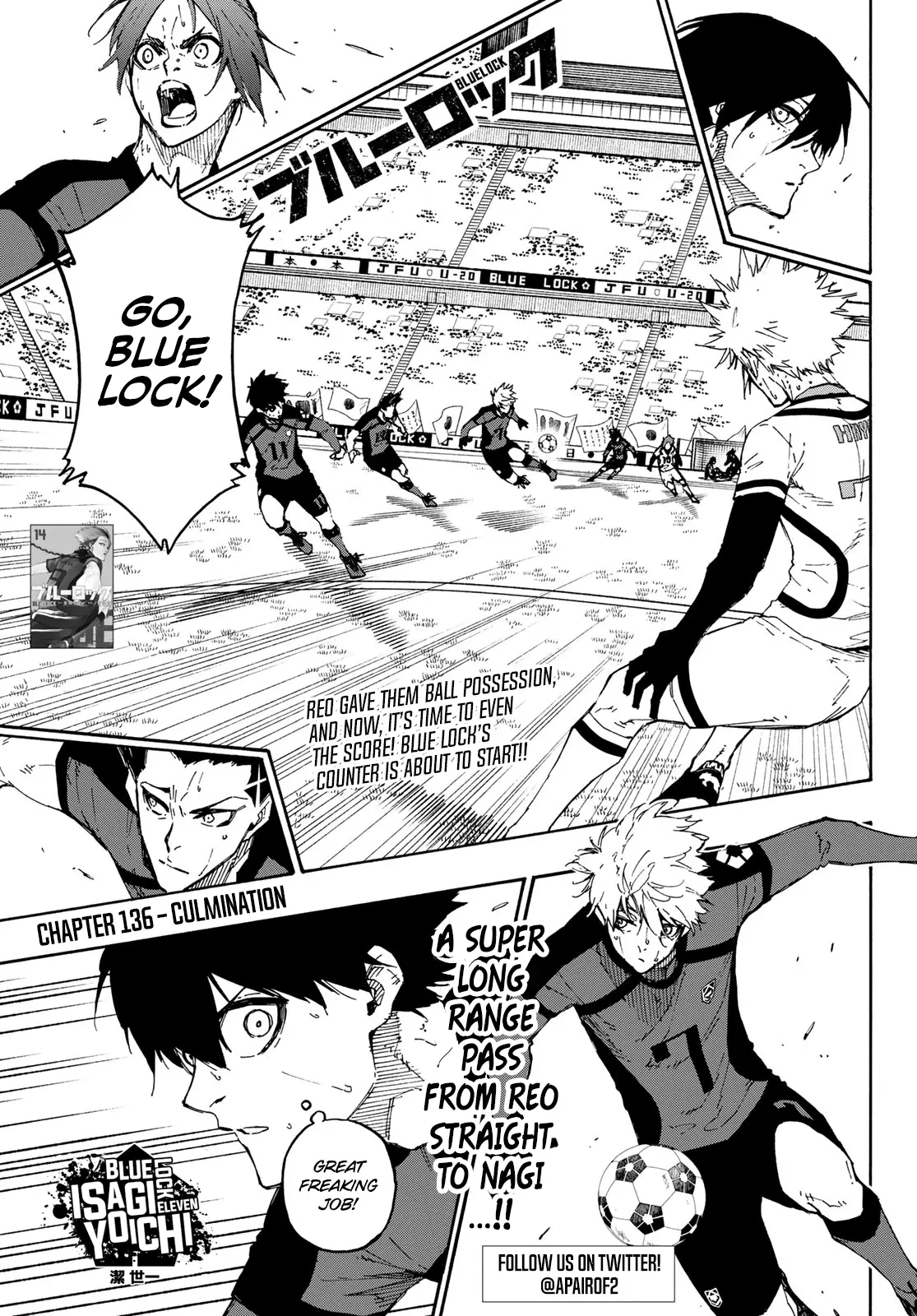 B Lock Manga, chapter 136, page 2