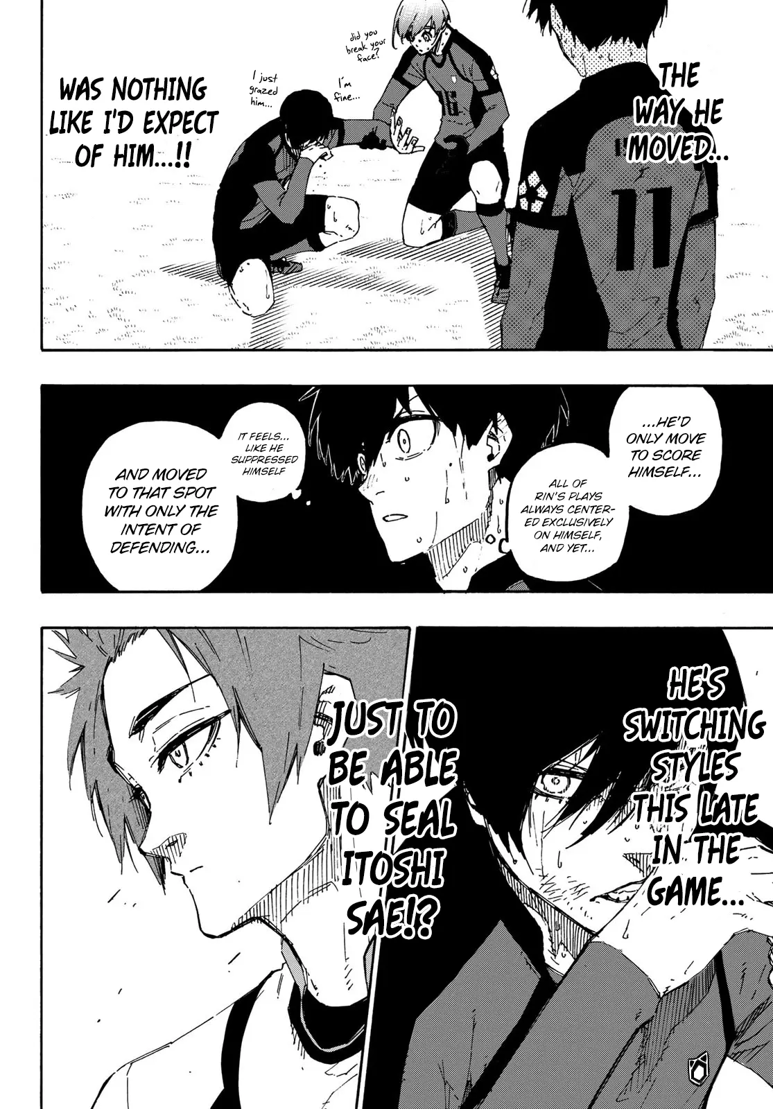 B Lock Manga, chapter 140, page 14