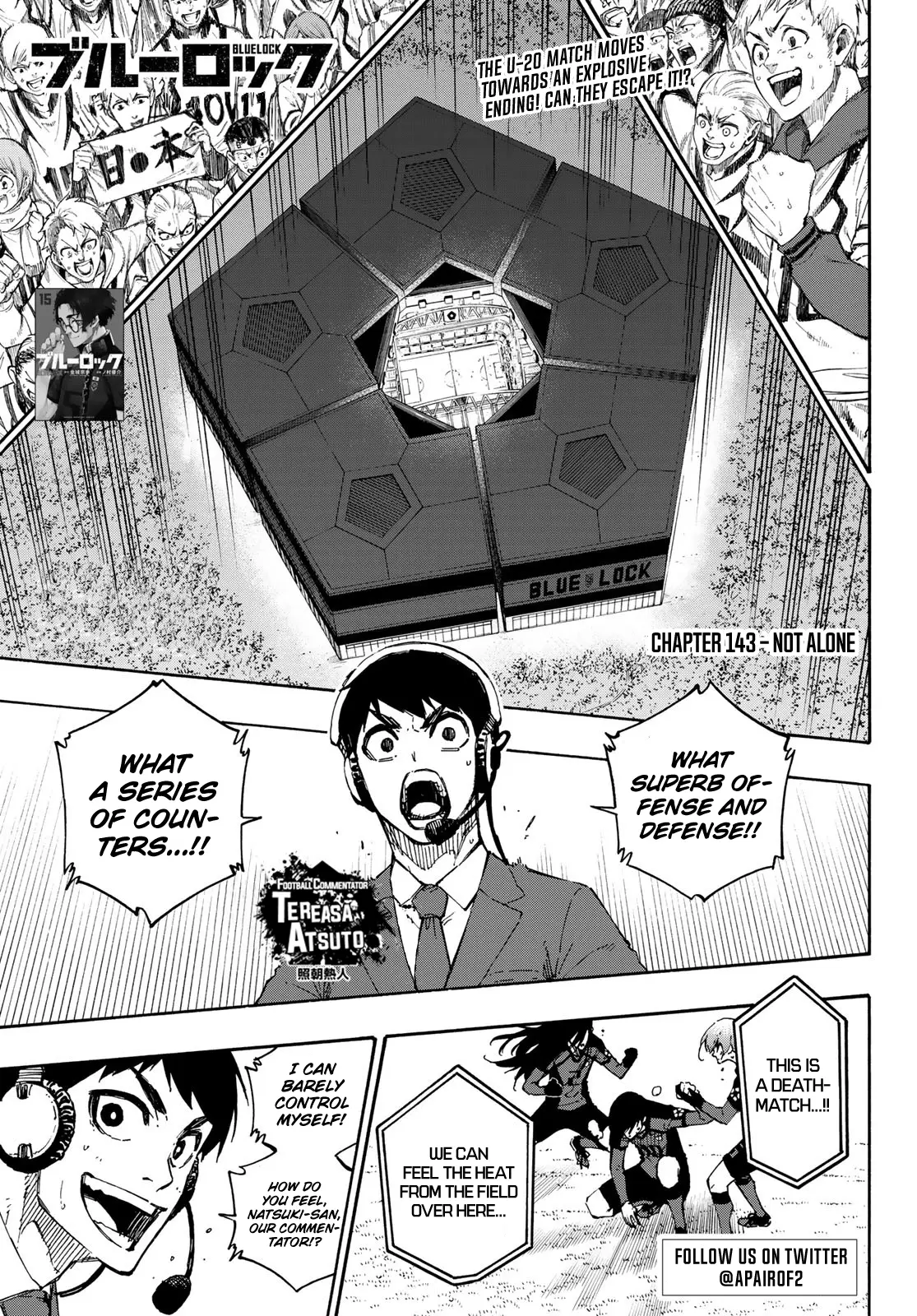 B Lock Manga, chapter 143, page 2