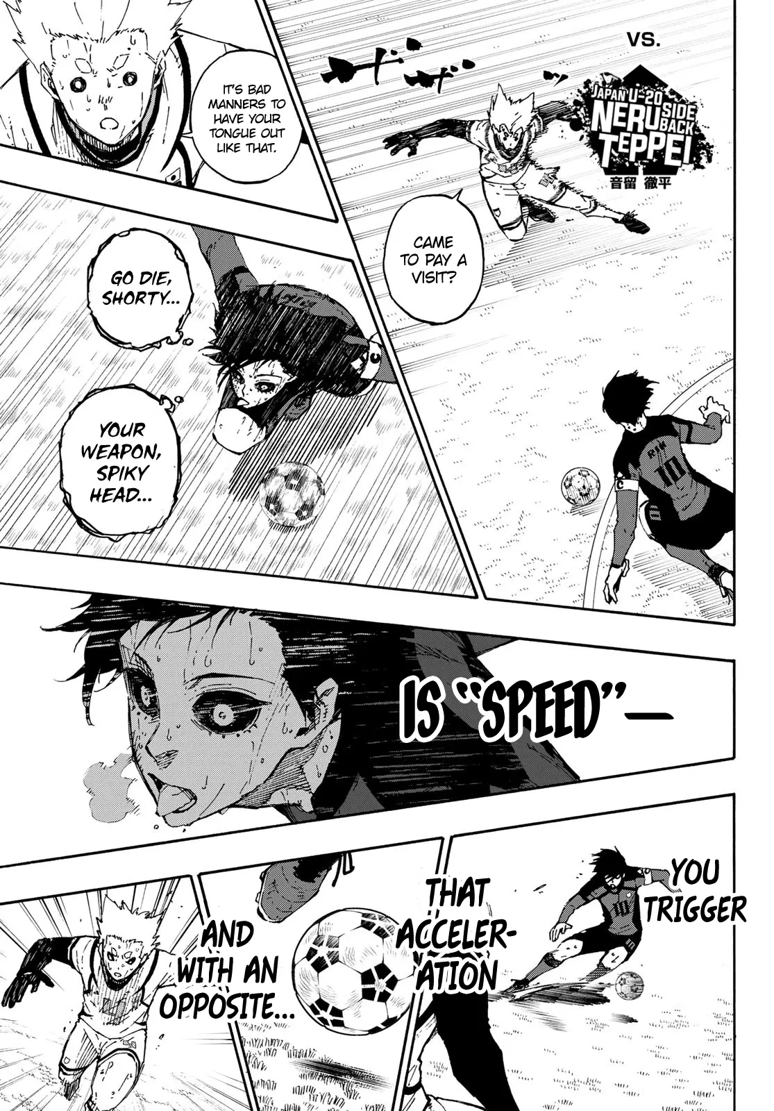 B Lock Manga, chapter 144, page 9