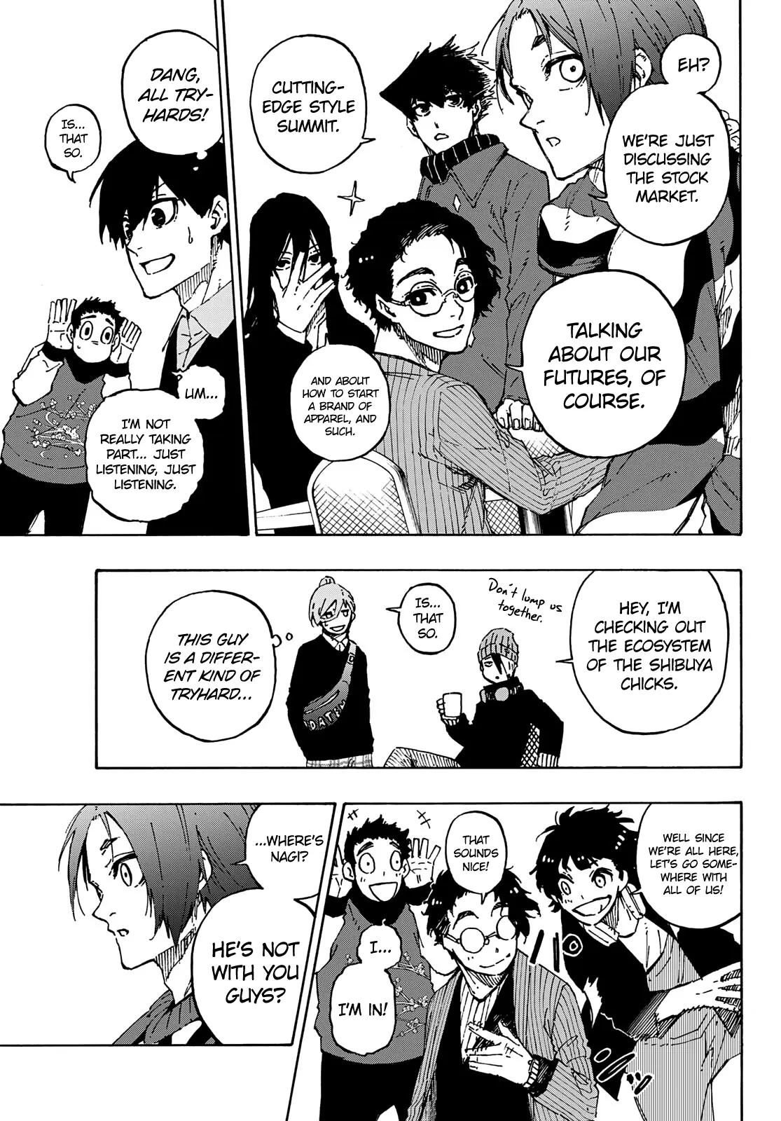 B Lock Manga, chapter 150, page 10