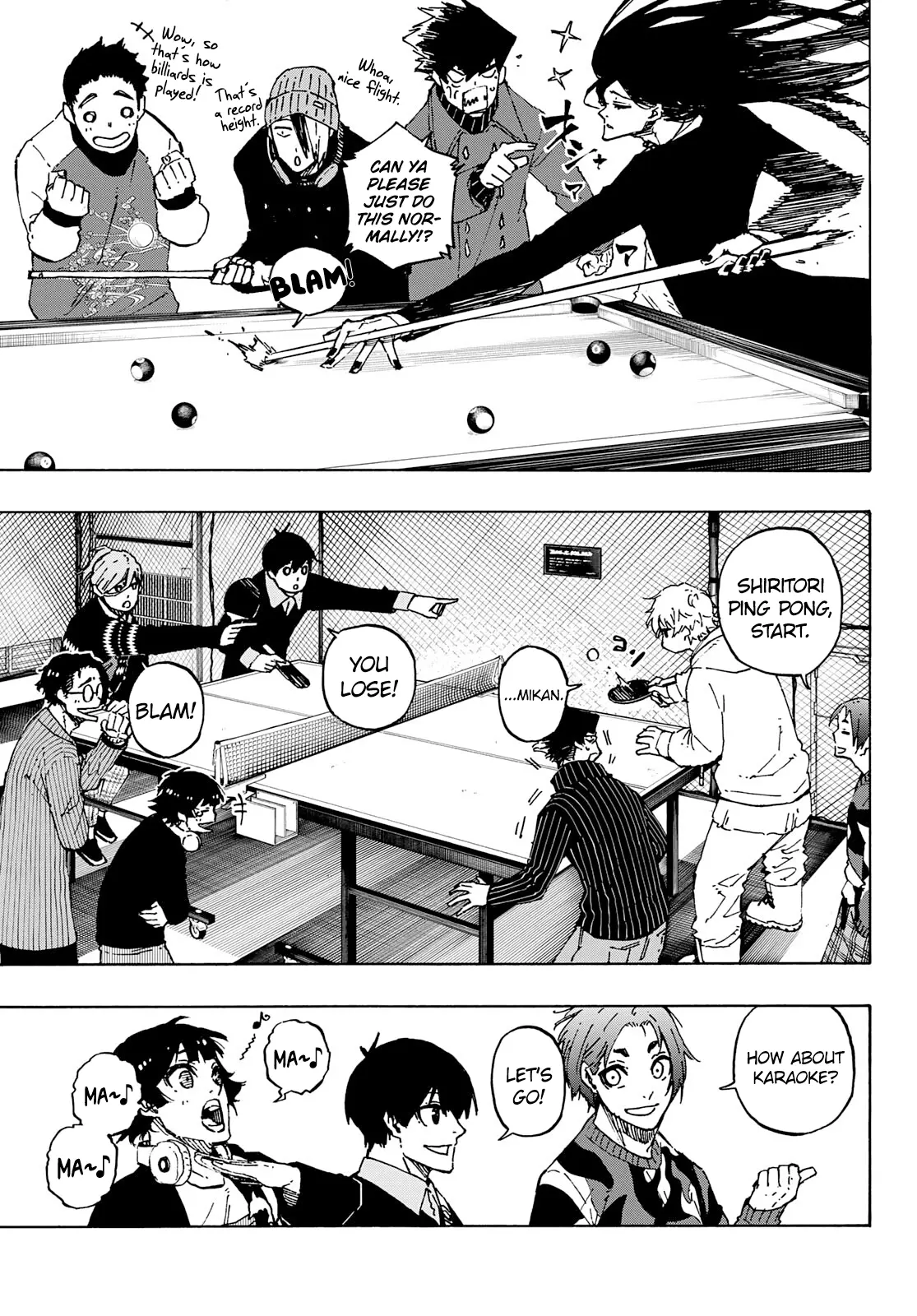 B Lock Manga, chapter 150, page 14