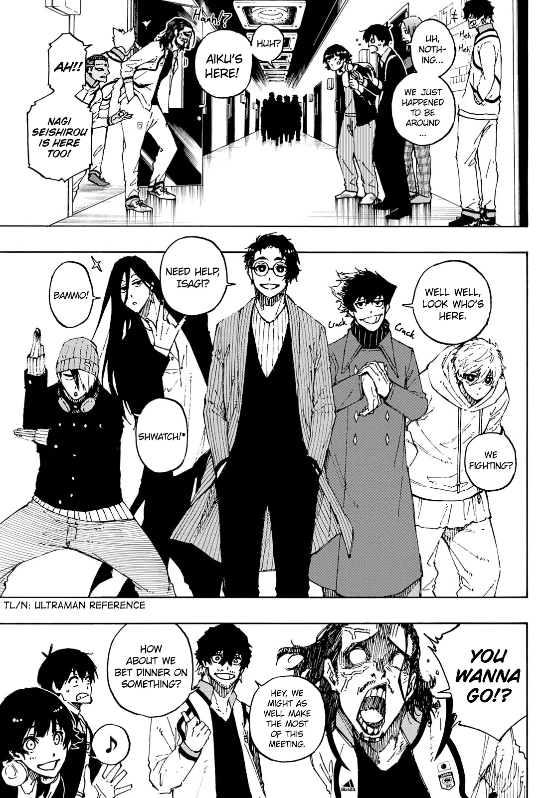 B Lock Manga, chapter 150, page 18