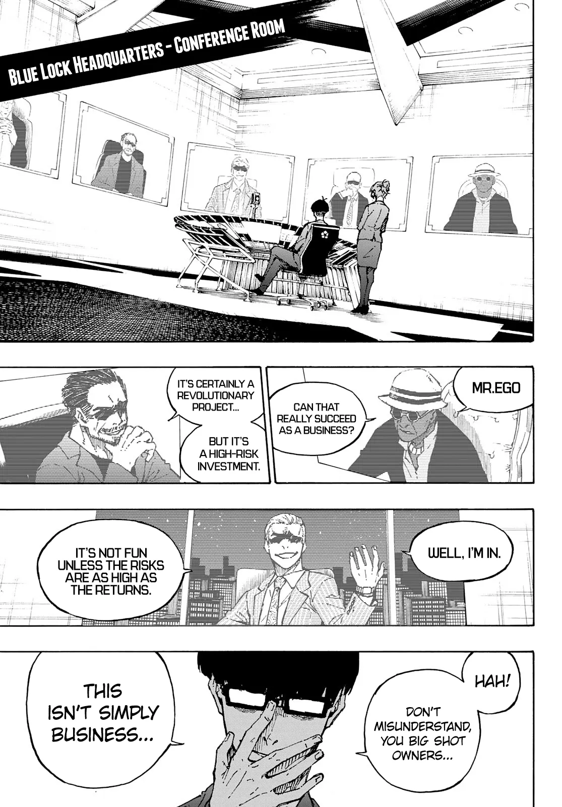 B Lock Manga, chapter 151, page 19