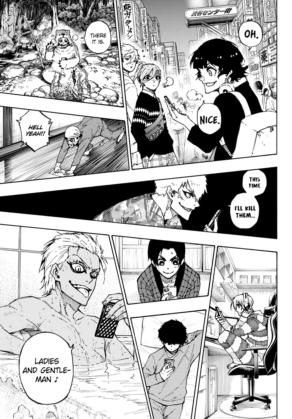 B Lock Manga, chapter 152, page 17