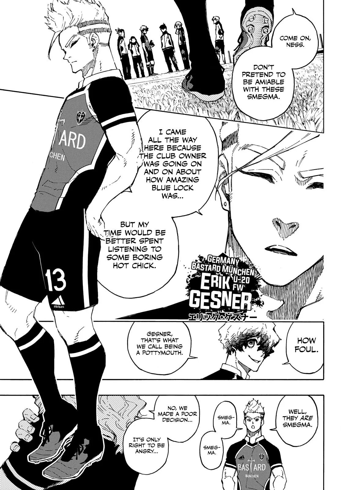 B Lock Manga, chapter 157, page 6
