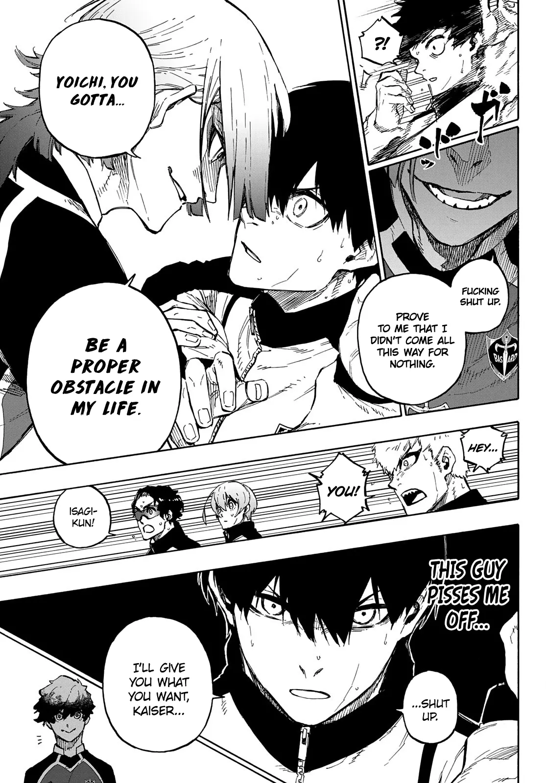 B Lock Manga, chapter 157, page 10