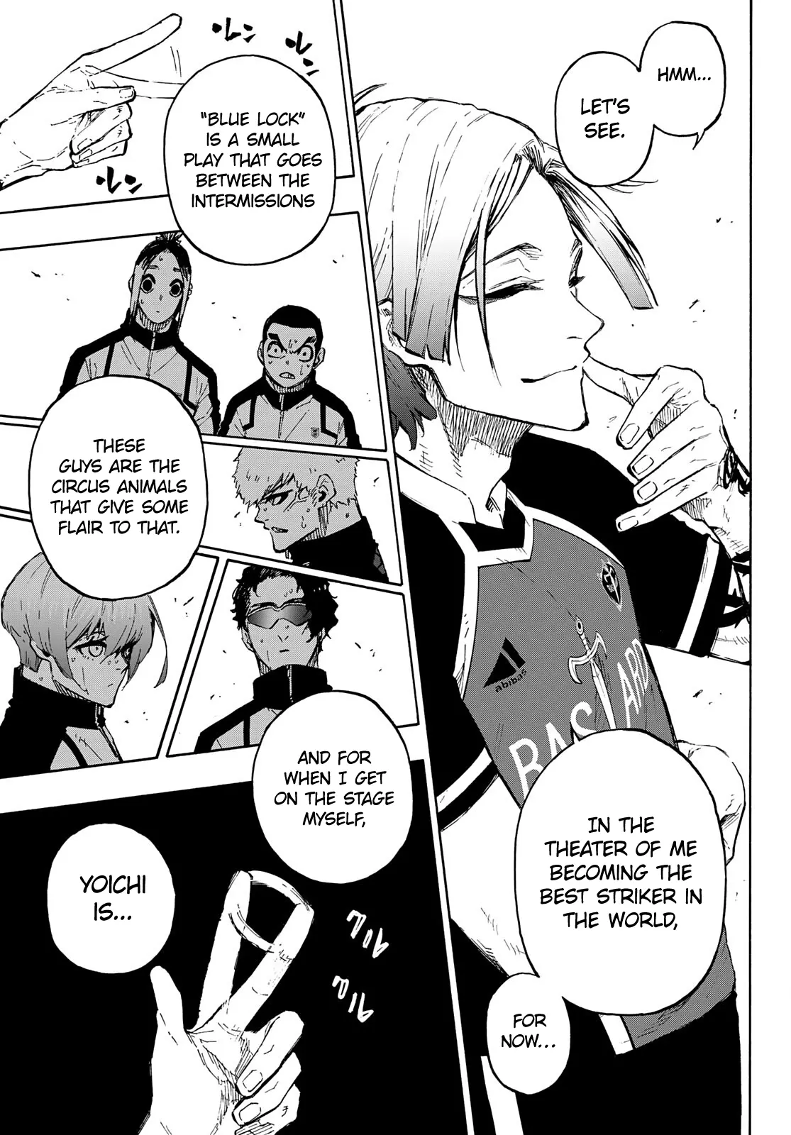 B Lock Manga, chapter 157, page 12