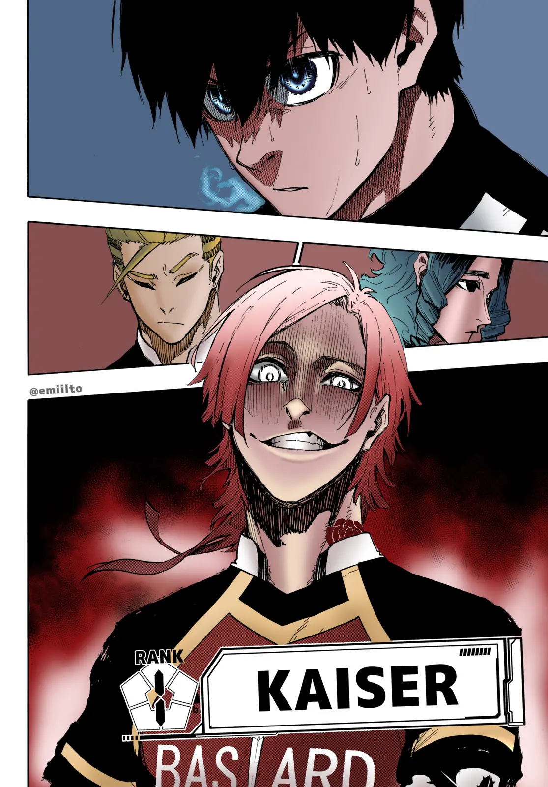 B Lock Manga, chapter 157, page 21