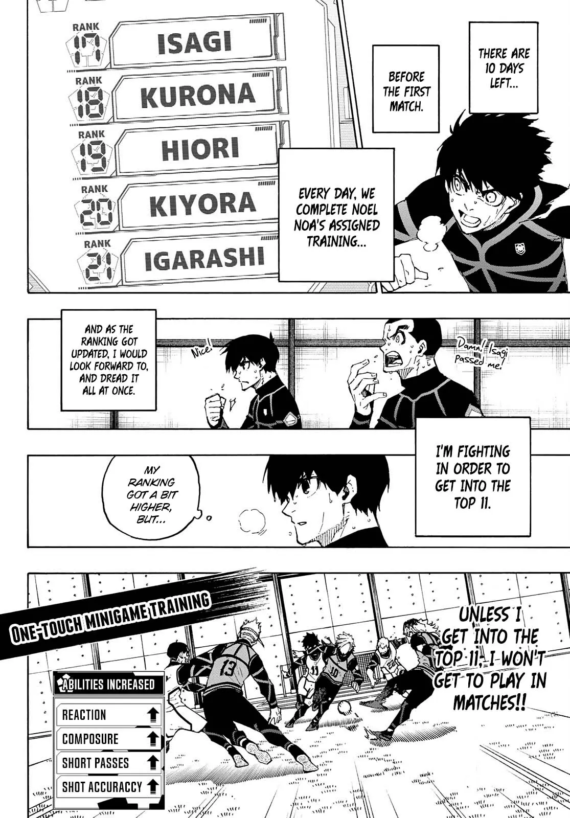 B Lock Manga, chapter 158, page 3