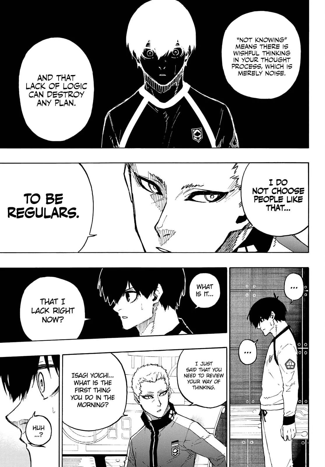 B Lock Manga, chapter 158, page 14