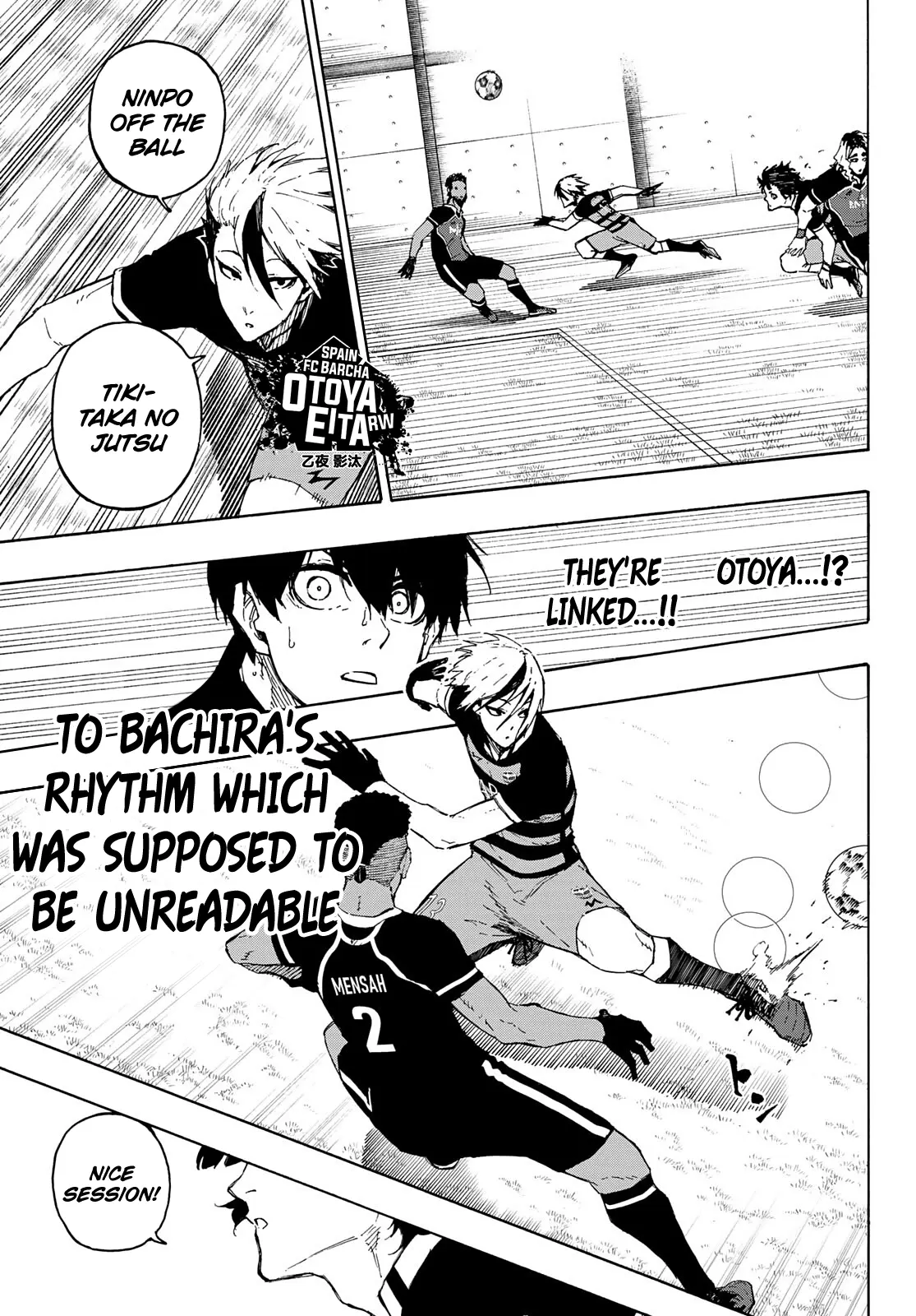 B Lock Manga, chapter 161, page 8