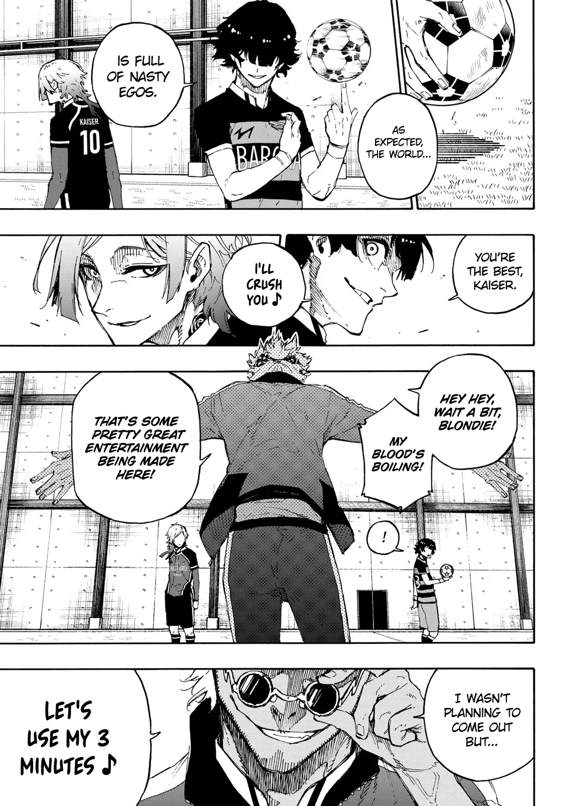 B Lock Manga, chapter 163, page 6
