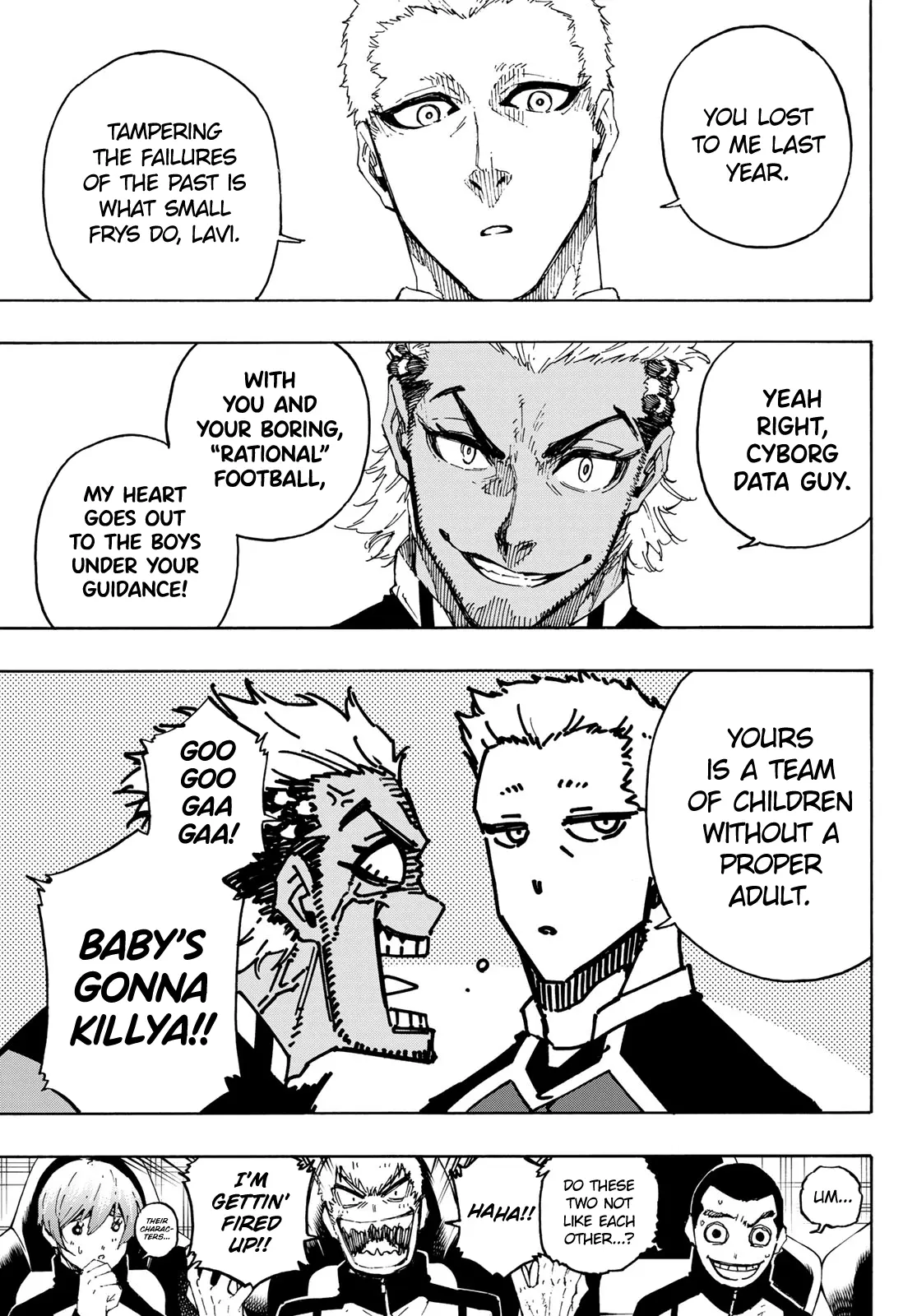 B Lock Manga, chapter 163, page 10