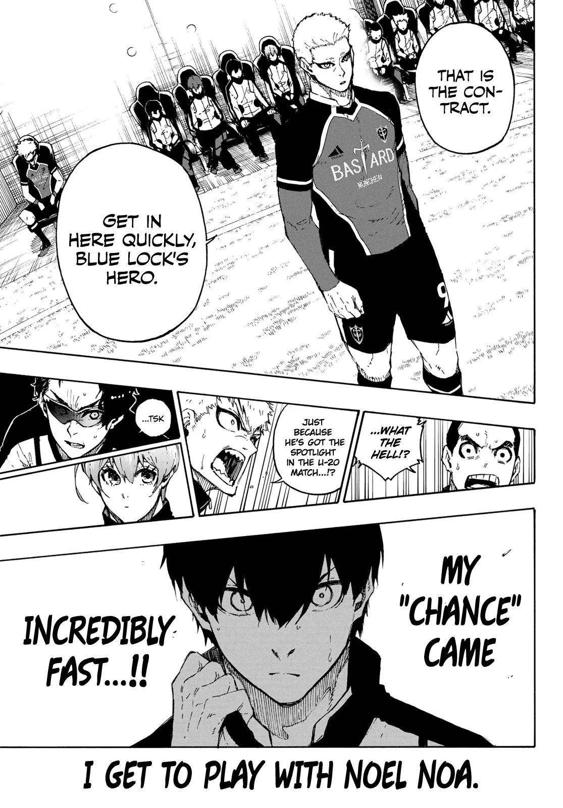 B Lock Manga, chapter 163, page 16