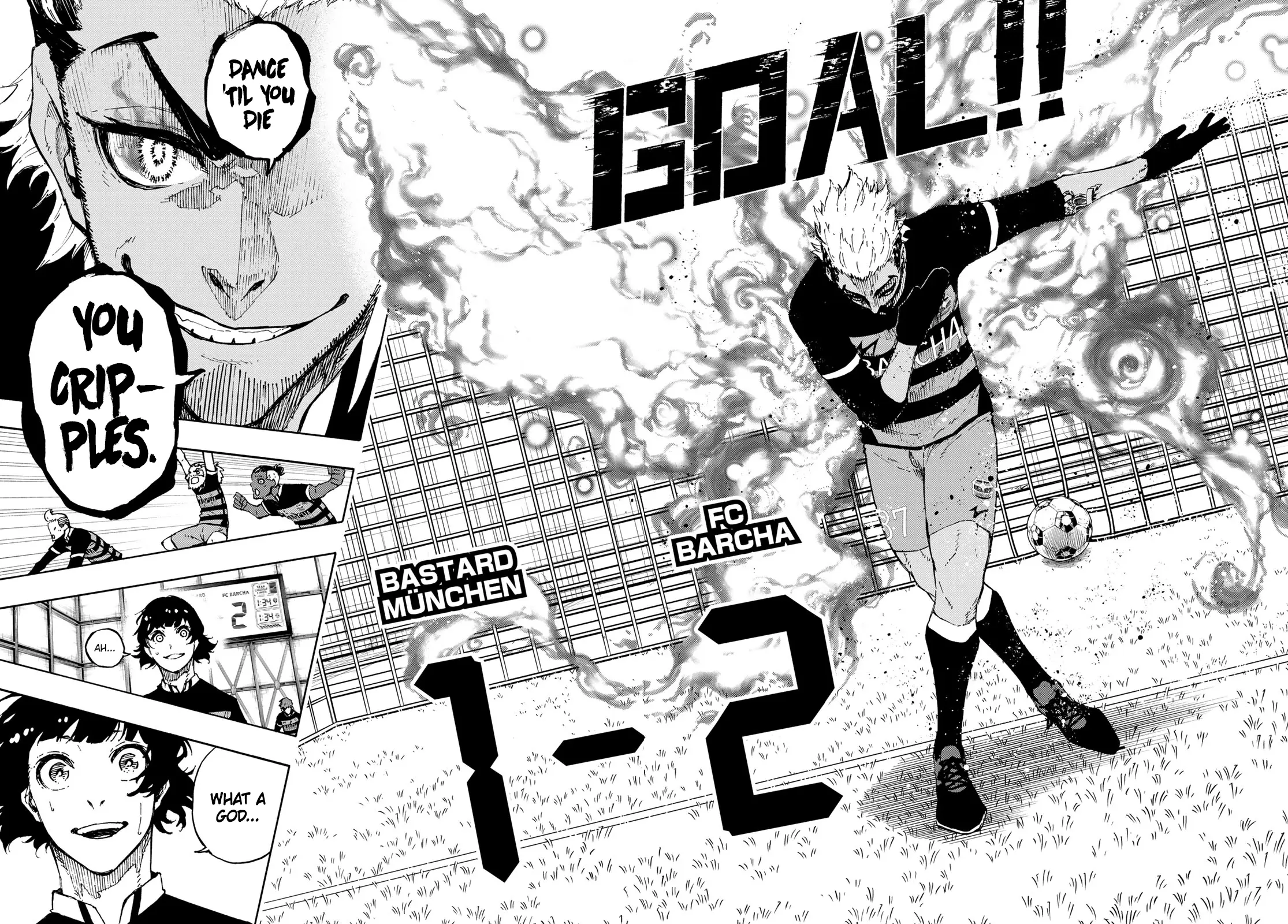B Lock Manga, chapter 164, page 14