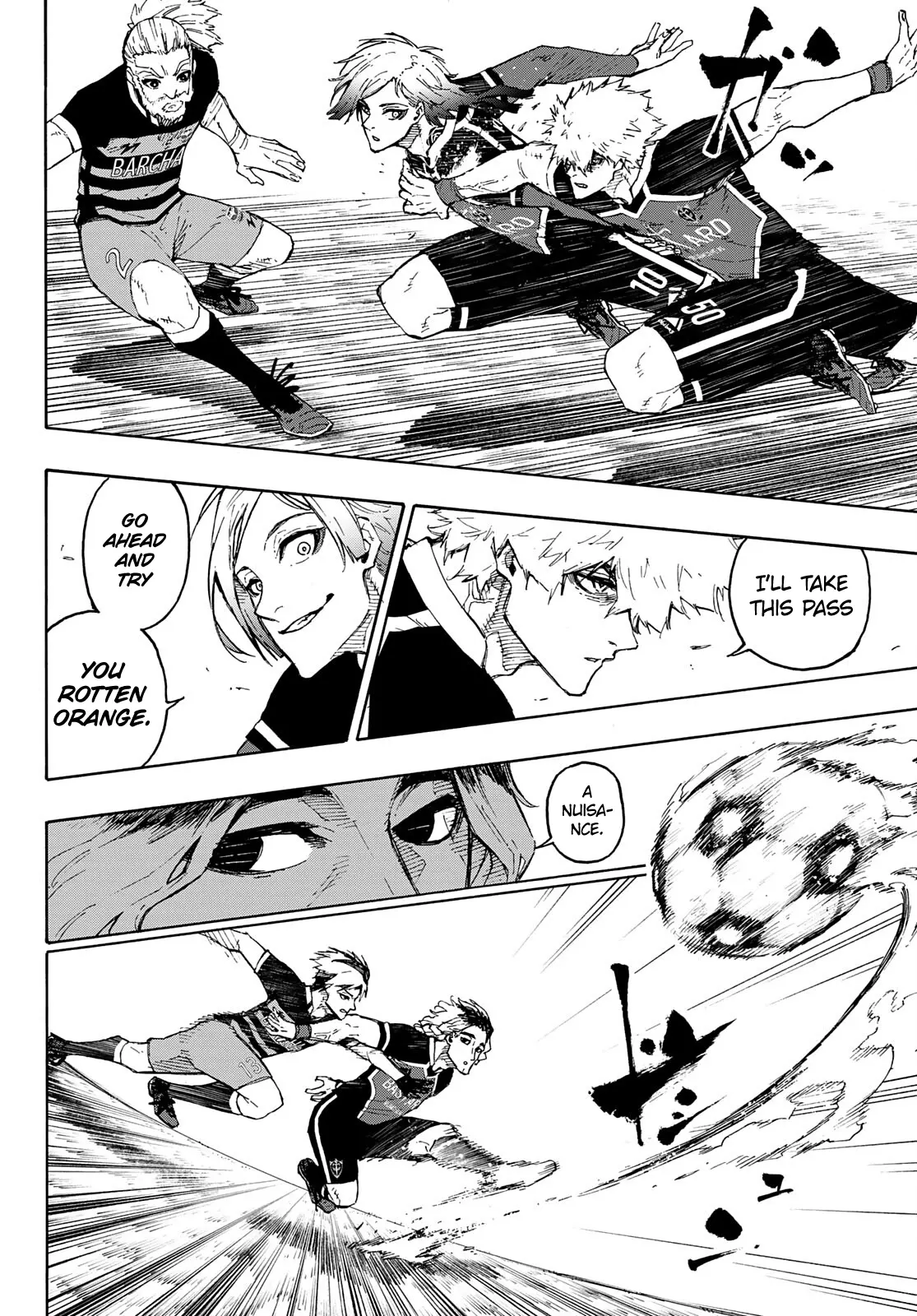 B Lock Manga, chapter 167, page 3