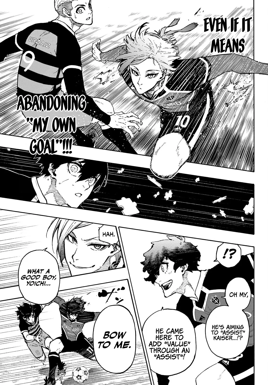 B Lock Manga, chapter 167, page 8