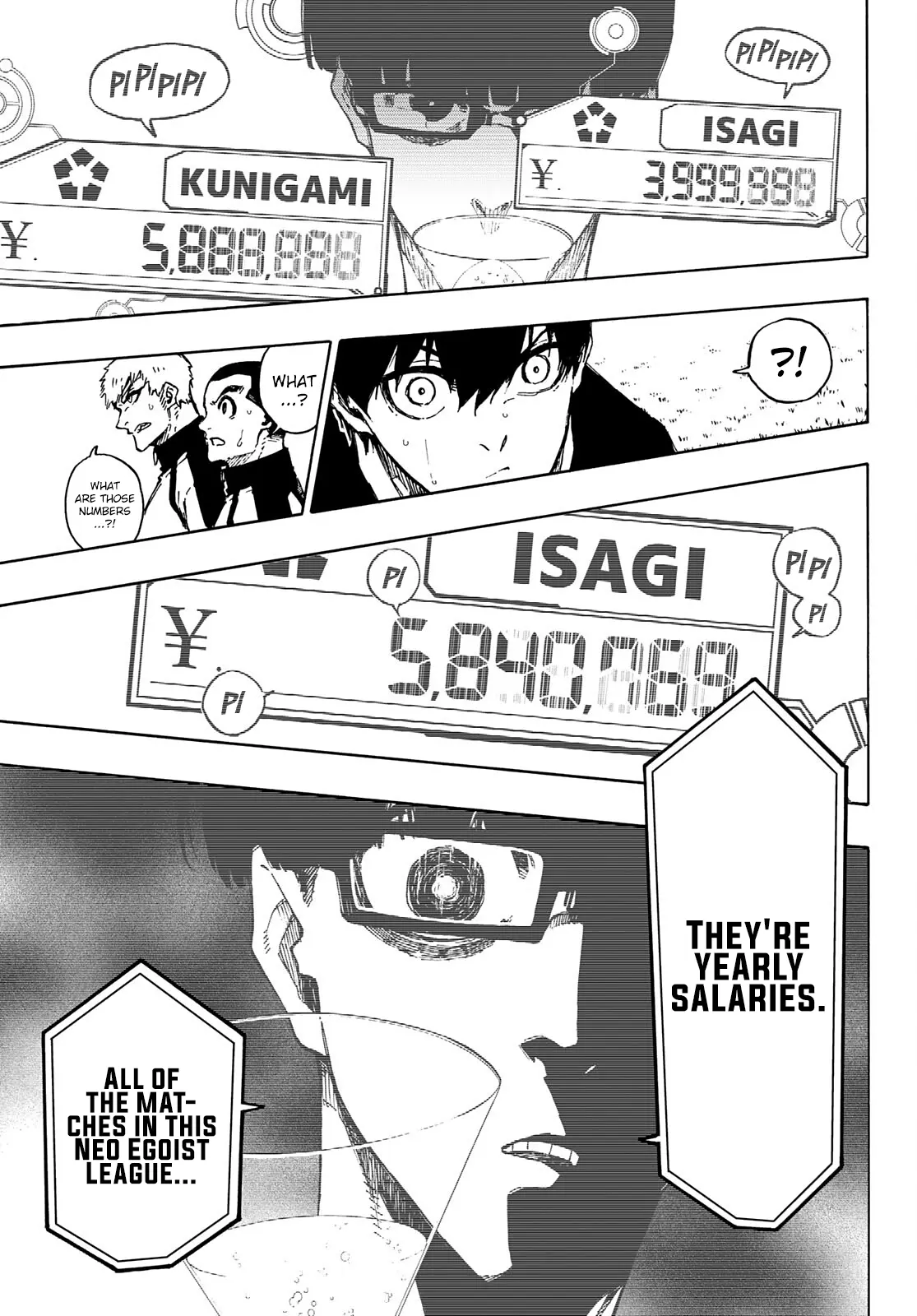 B Lock Manga, chapter 168, page 17