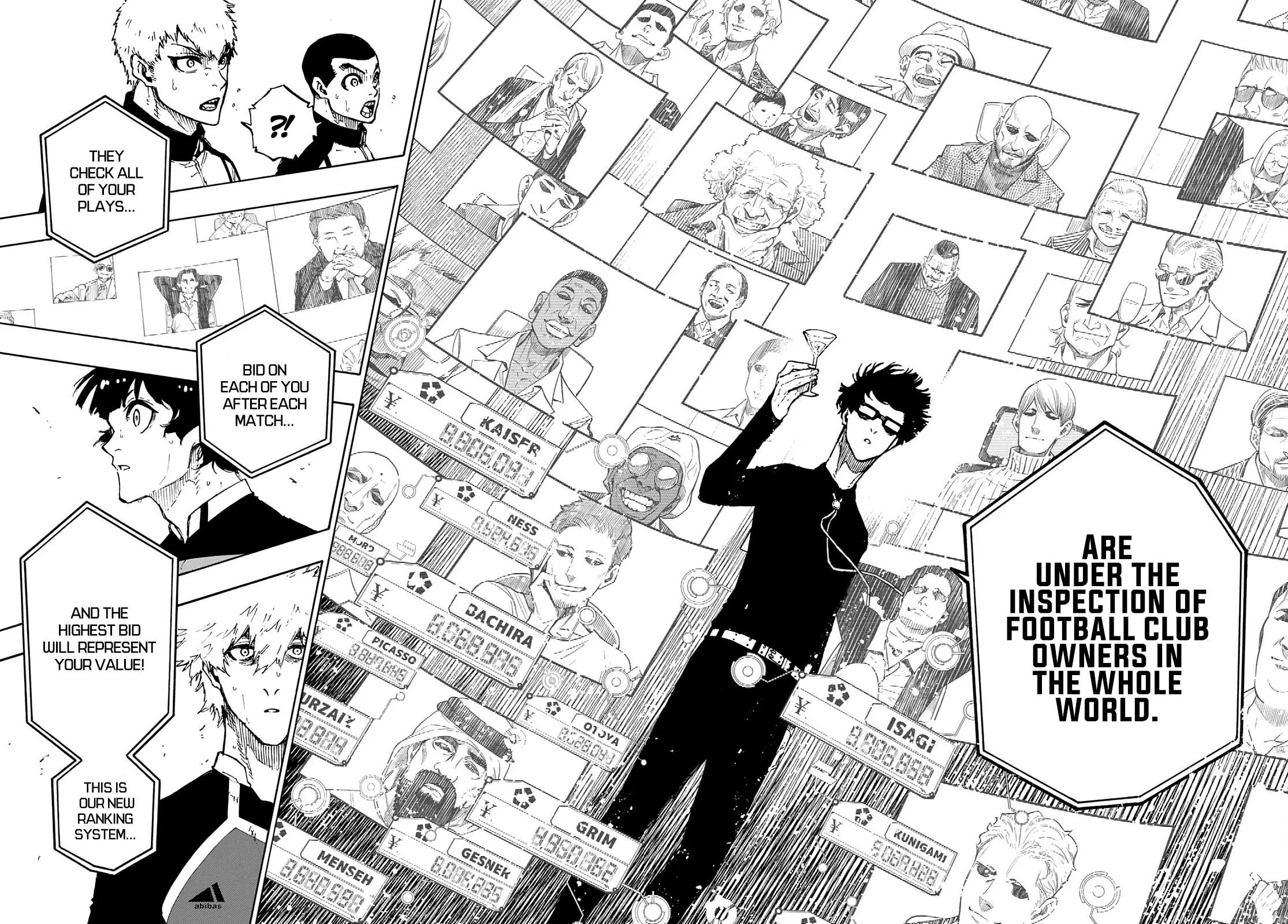 B Lock Manga, chapter 168, page 18