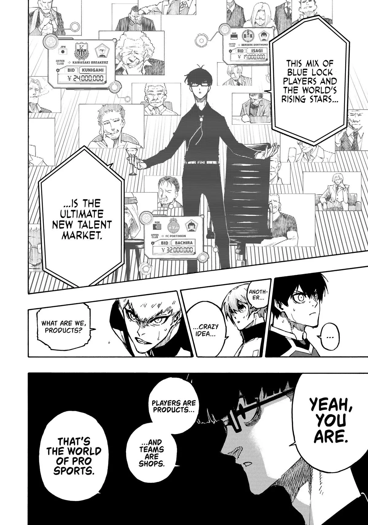 B Lock Manga, chapter 169, page 6