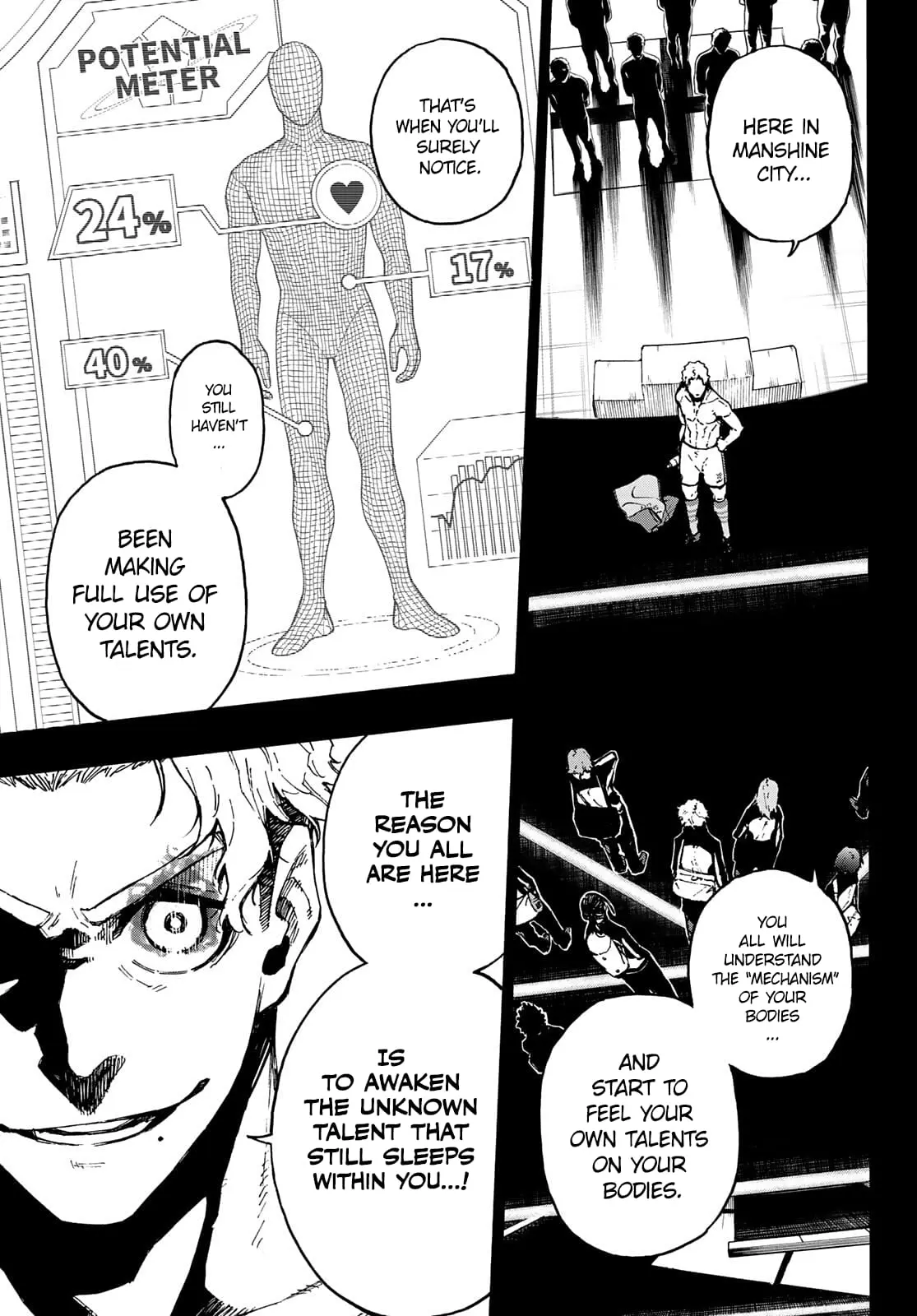 B Lock Manga, chapter 170, page 12