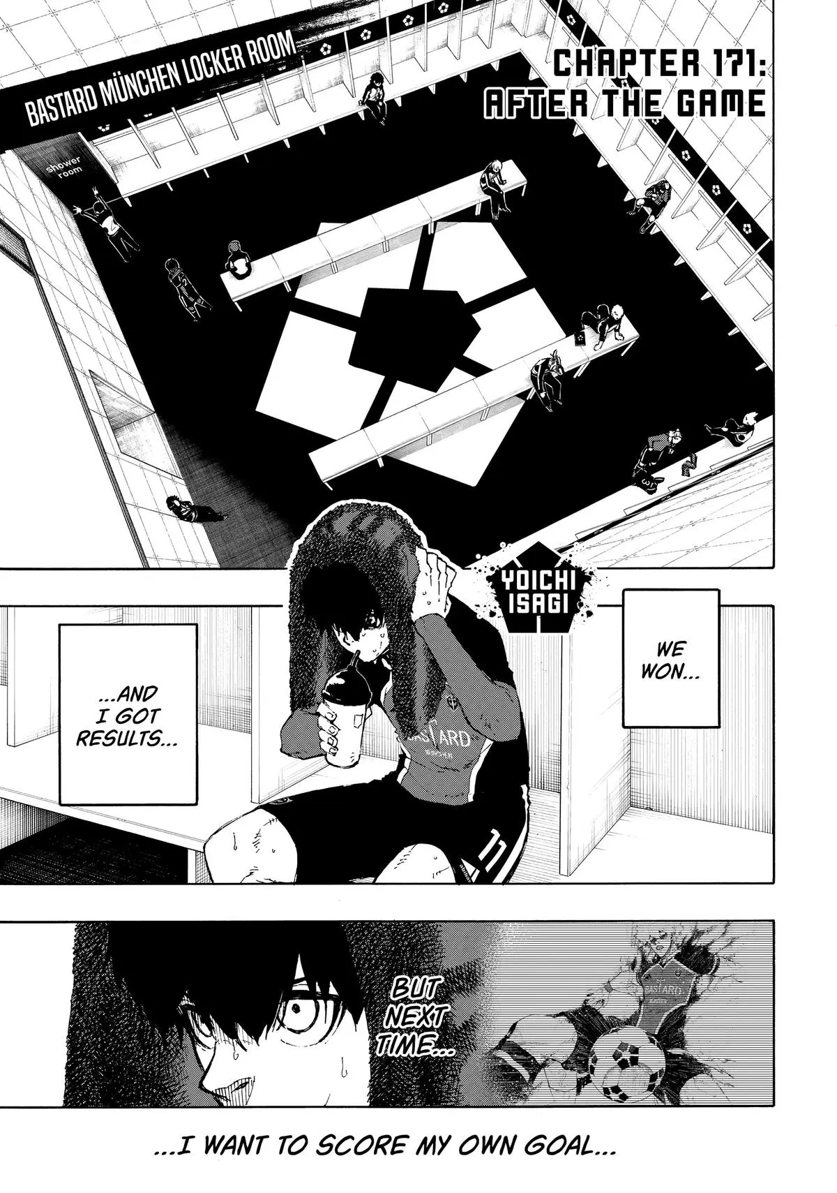 B Lock Manga, chapter 171, page 1